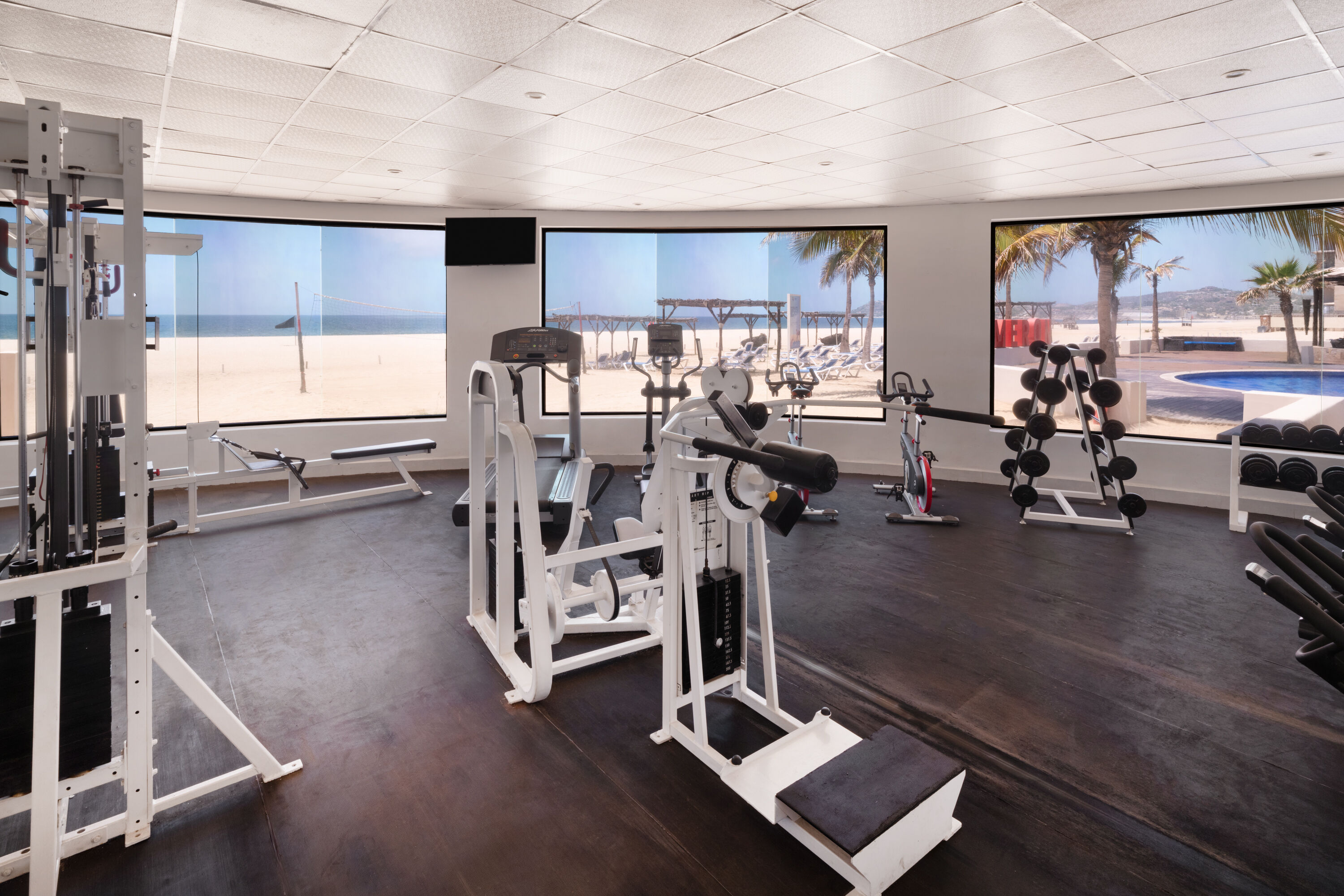 Fitness room at Grand Decameron Los Cabos, A Trademark All Inclusive Resort in San Jose del Cabo, Other than US/Canada