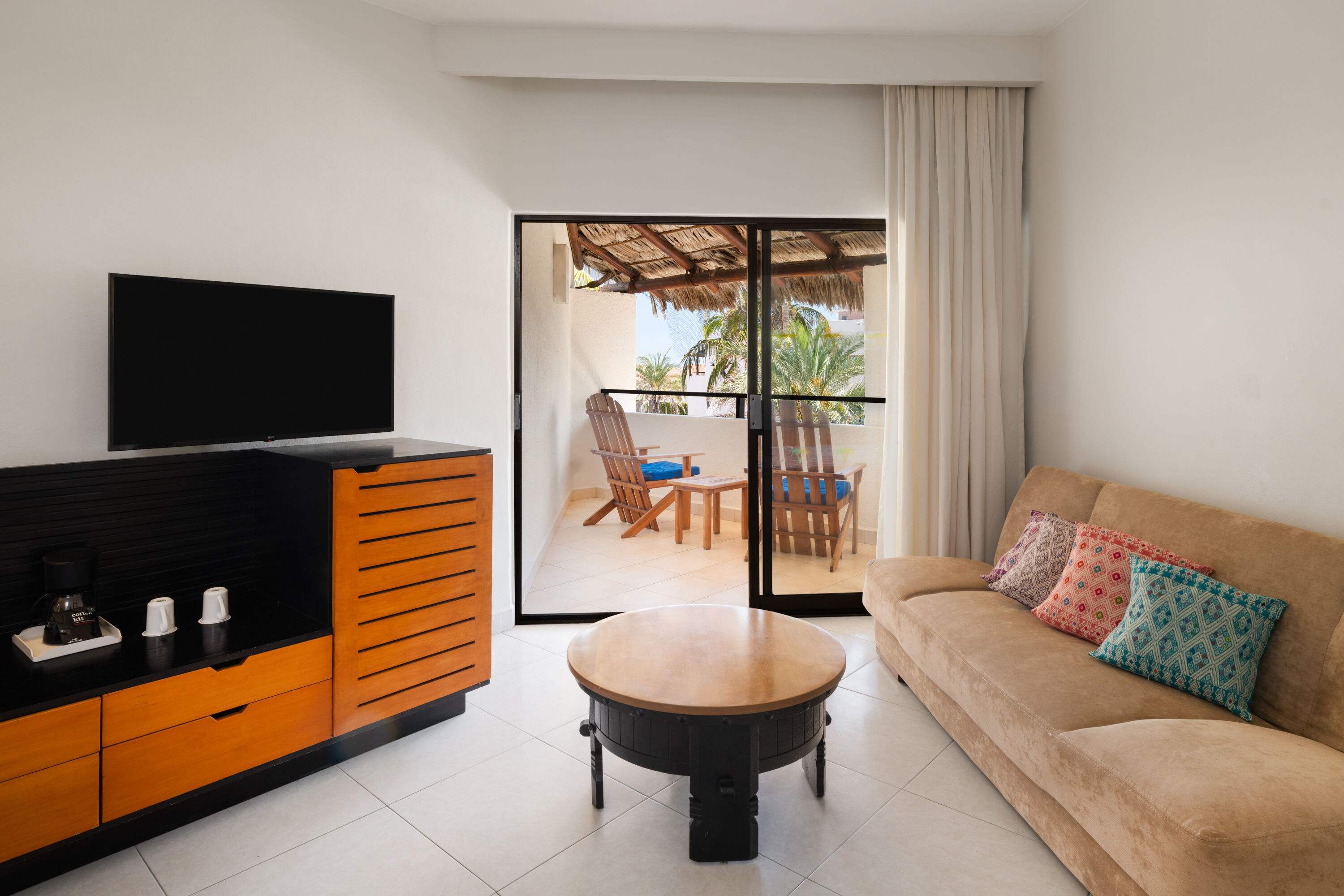Guest room at the Grand Decameron Los Cabos, A Trademark All Inclusive Resort in San Jose del Cabo, Other than US/Canada