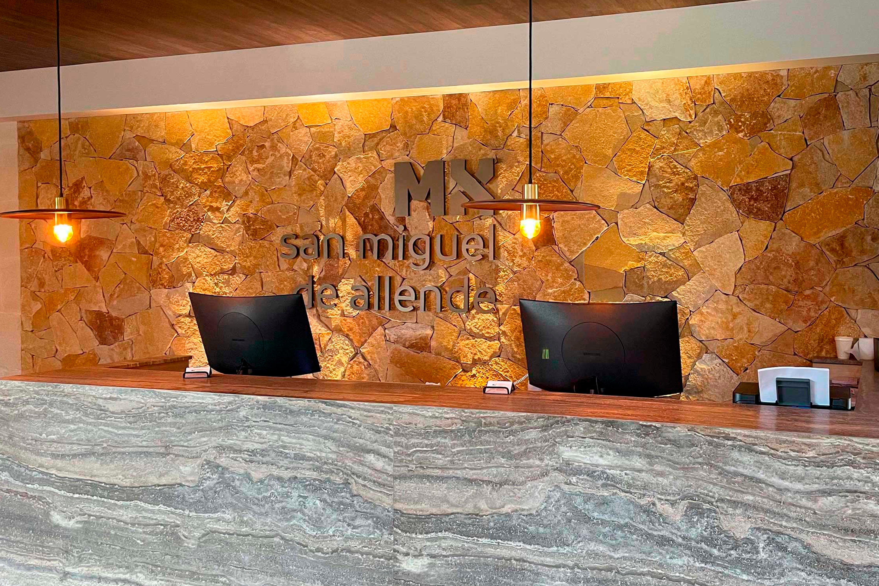 Hotel MX mas san miguel de allende, Trademark by Wyndham reception in San Miguel de Allende, Other than US/Canada