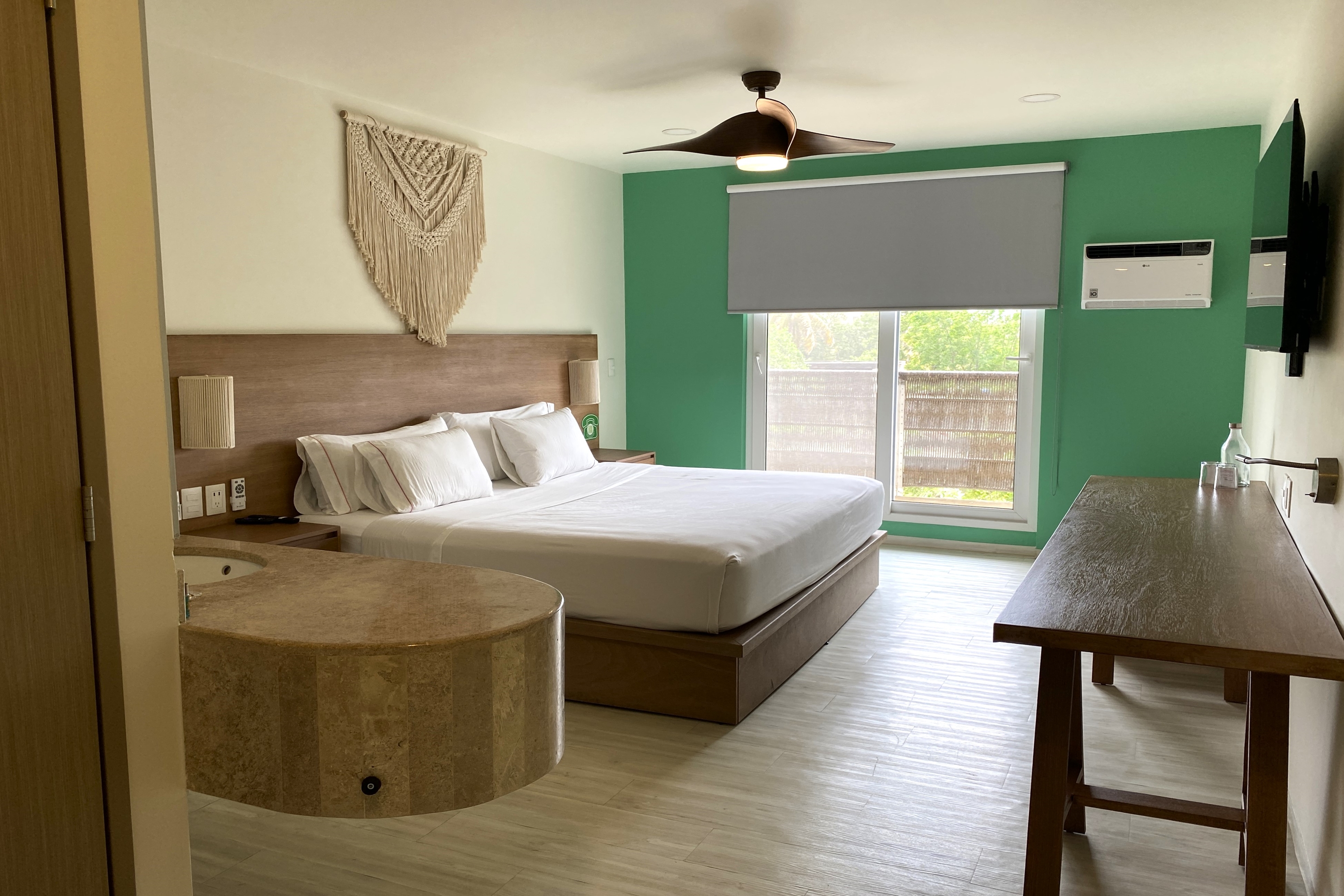 Guest room at the Siente Tulum & Cenote Club, a Trademark by Wyndham Hotel in Tulum, Other than US/Canada