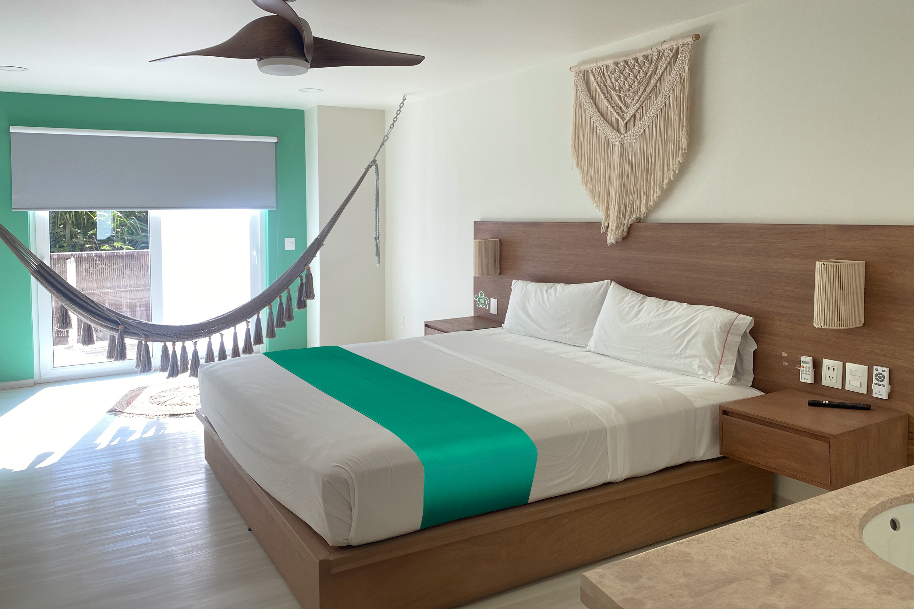 Guest room at the Siente Tulum & Cenote Club, a Trademark by Wyndham Hotel in Tulum, Other than US/Canada