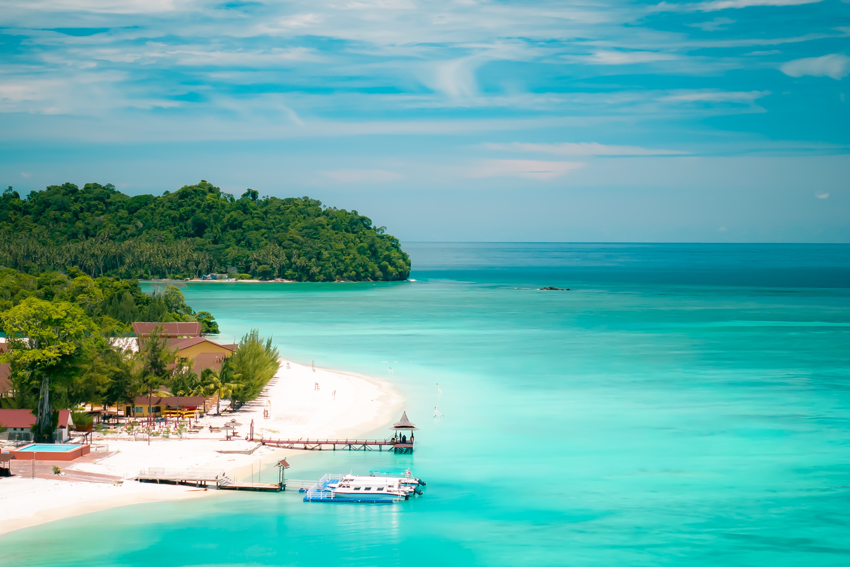 Exterior of JSK Mantanani Island Resorts Trademark by Wyndham hotel in Kota Belud, Other than US/Canada