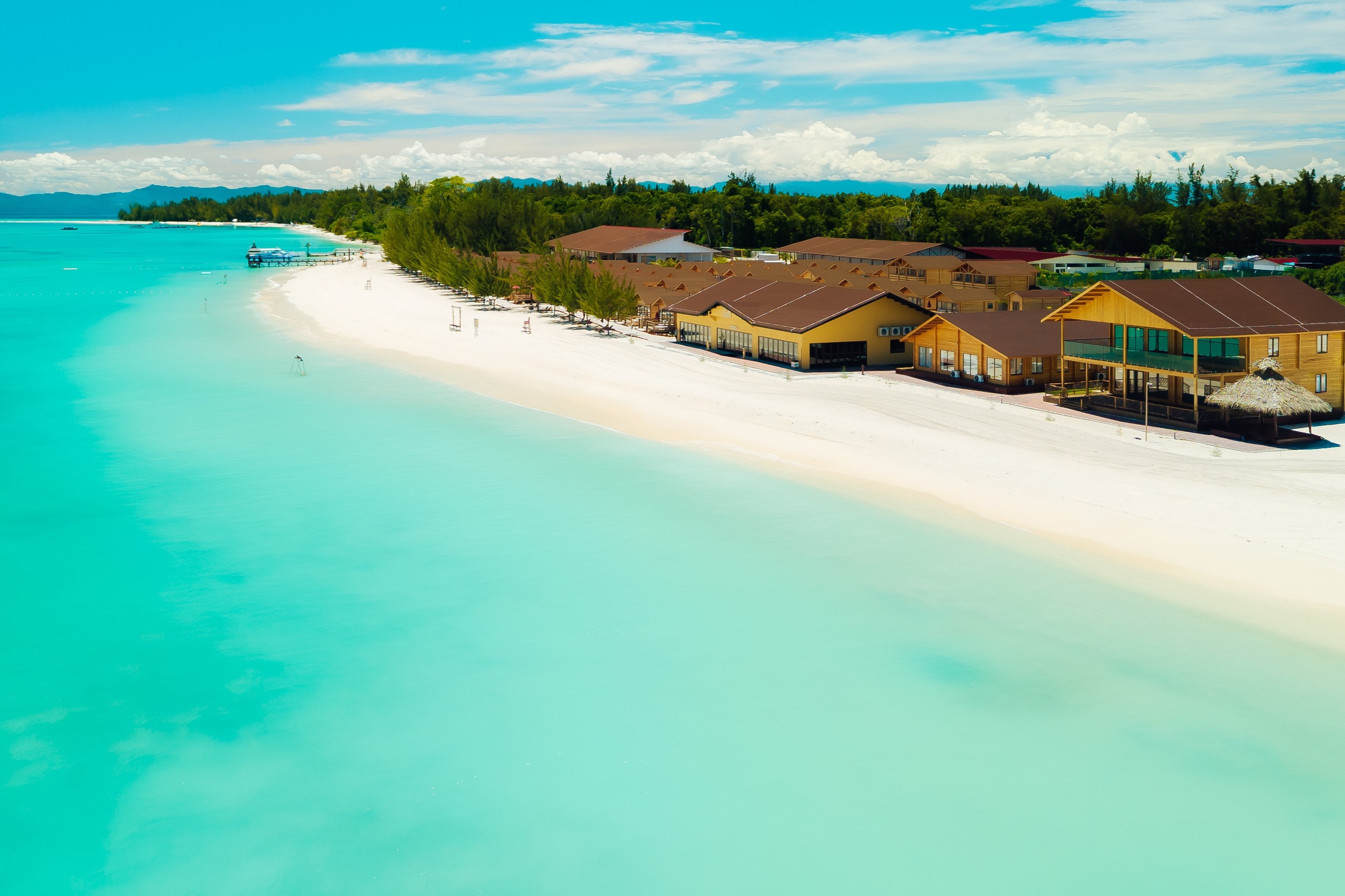 Exterior of JSK Mantanani Island Resorts Trademark by Wyndham hotel in Kota Belud, Other than US/Canada
