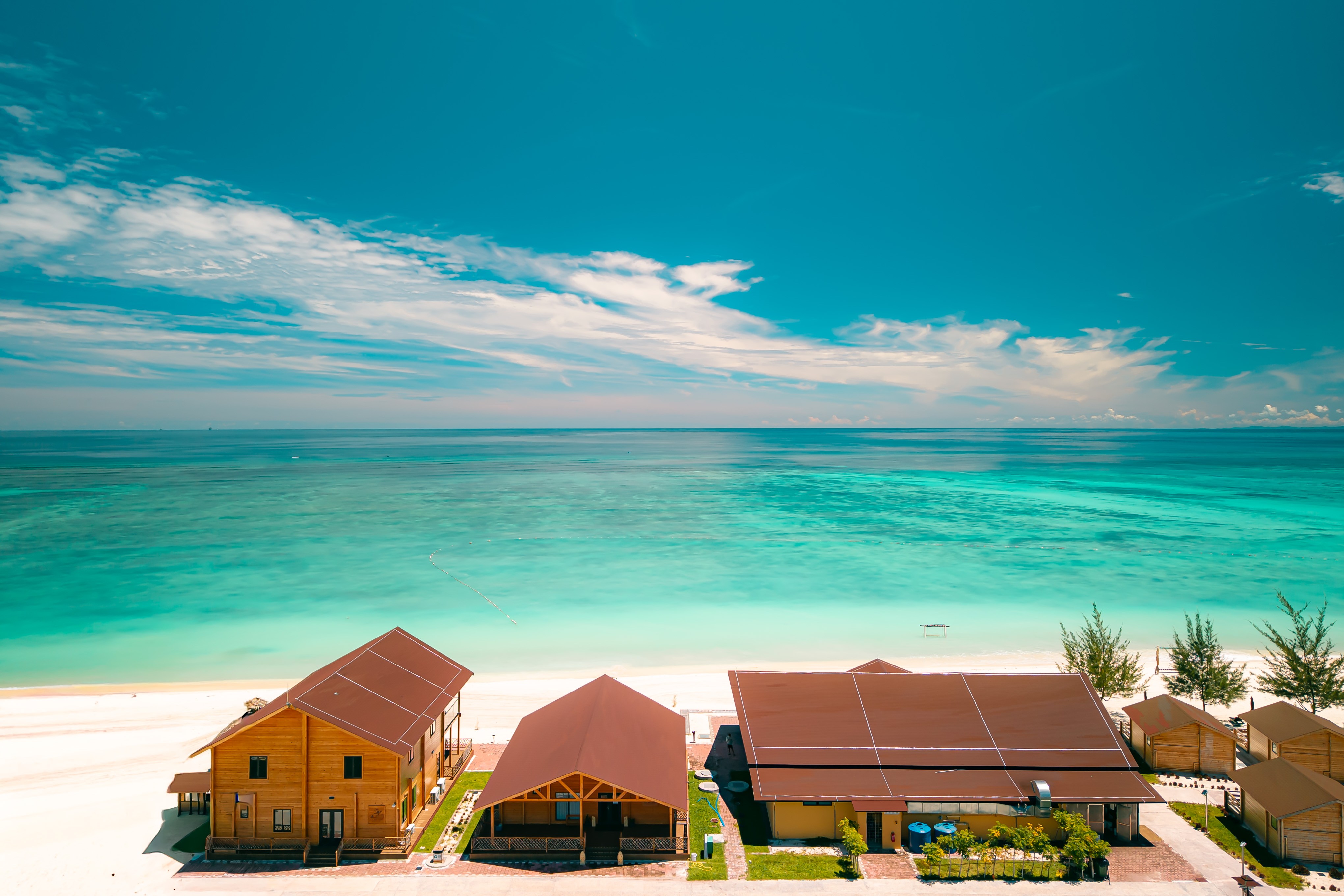 Exterior of JSK Mantanani Island Resorts Trademark by Wyndham hotel in Kota Belud, Other than US/Canada