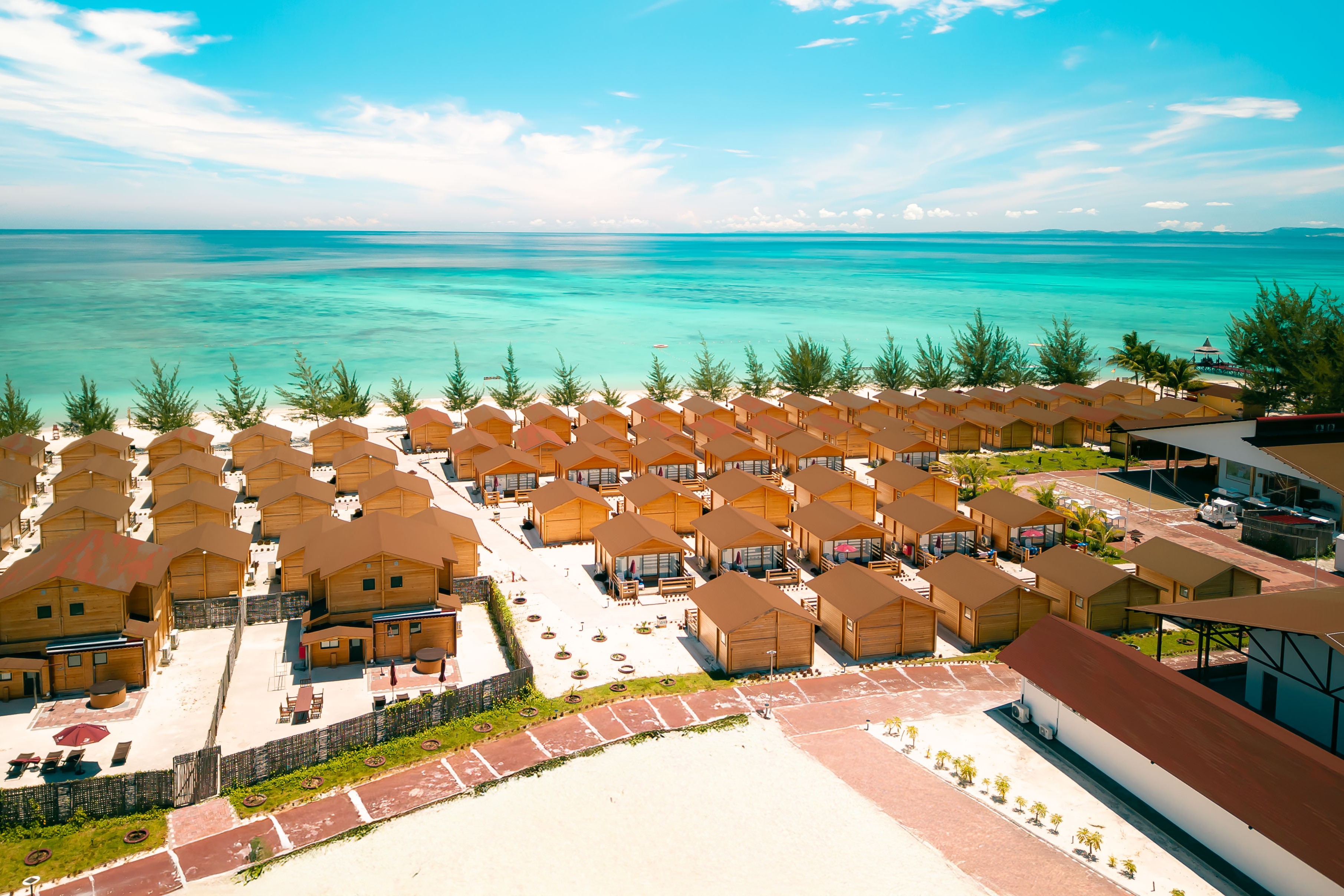 Exterior of JSK Mantanani Island Resorts Trademark by Wyndham hotel in Kota Belud, Other than US/Canada