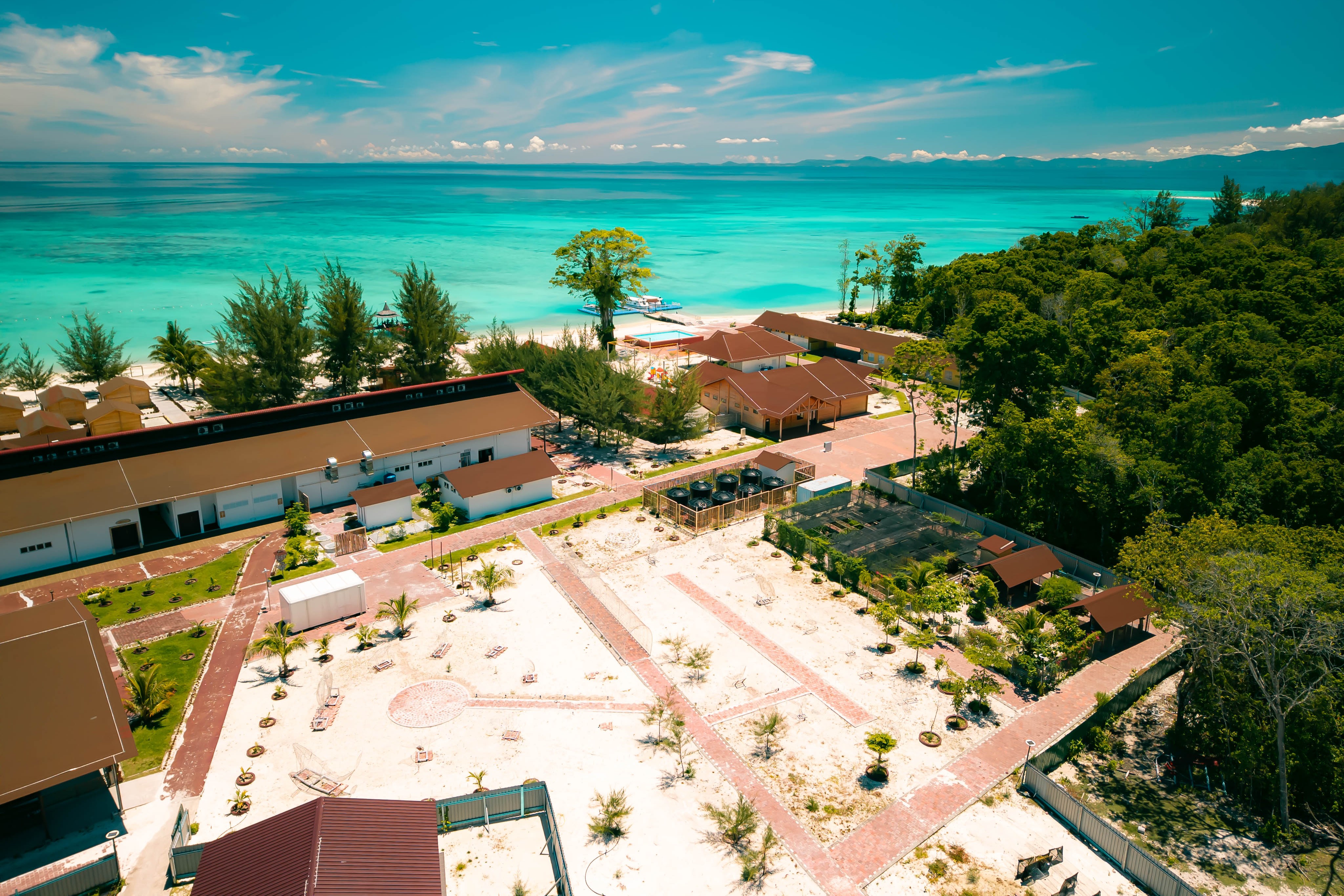 Exterior of JSK Mantanani Island Resorts Trademark by Wyndham hotel in Kota Belud, Other than US/Canada