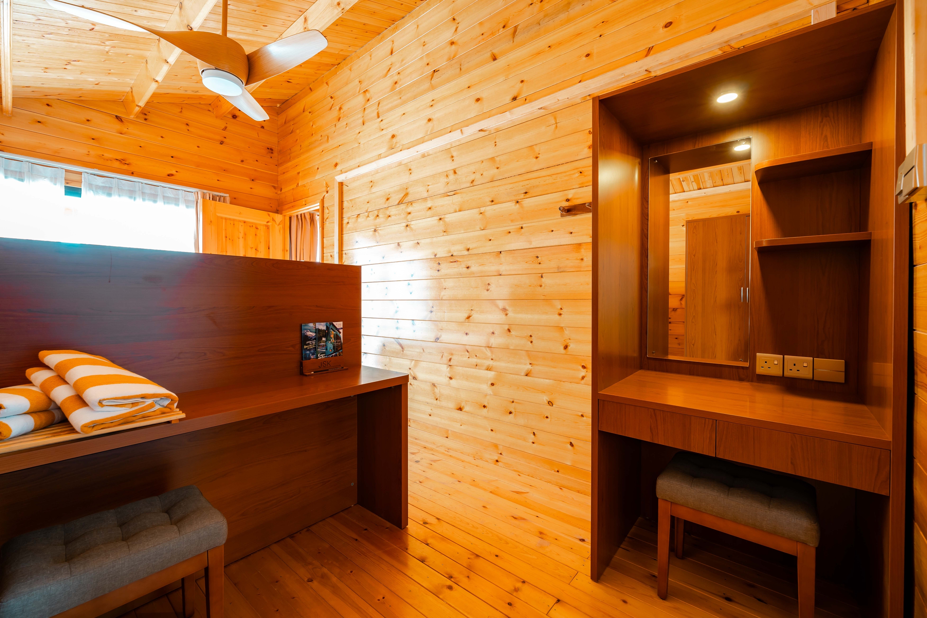 Guest room feature at the JSK Mantanani Island Resorts Trademark by Wyndham in Kota Belud, Other than US/Canada