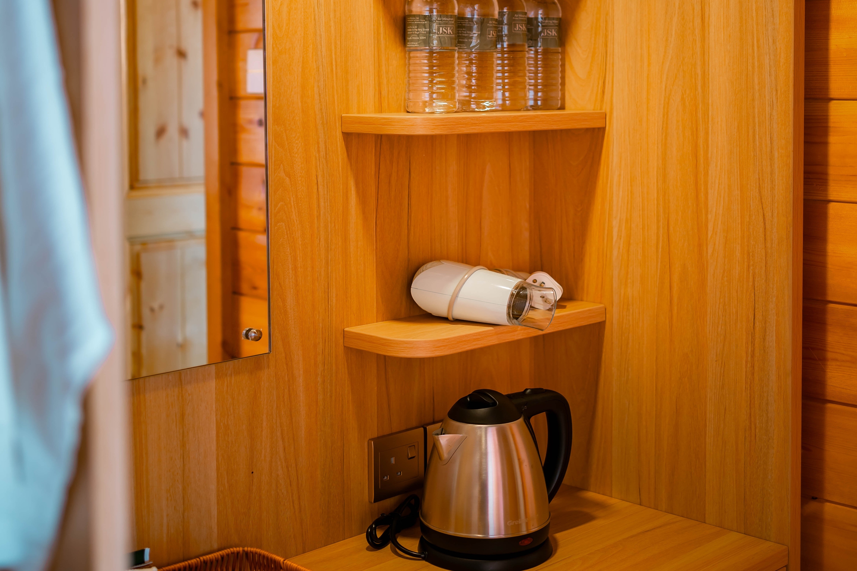 Guest room feature at the JSK Mantanani Island Resorts Trademark by Wyndham in Kota Belud, Other than US/Canada