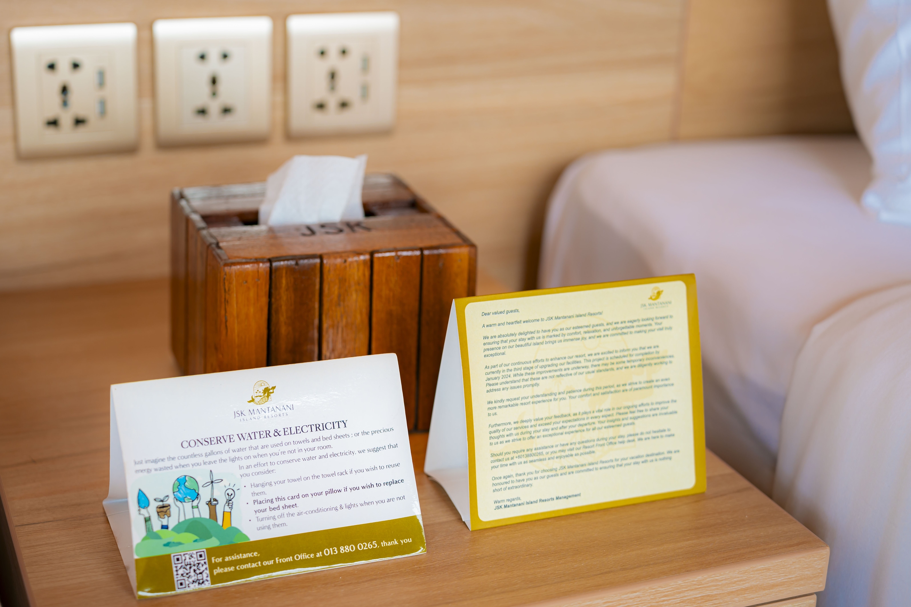 Guest room feature at the JSK Mantanani Island Resorts Trademark by Wyndham in Kota Belud, Other than US/Canada