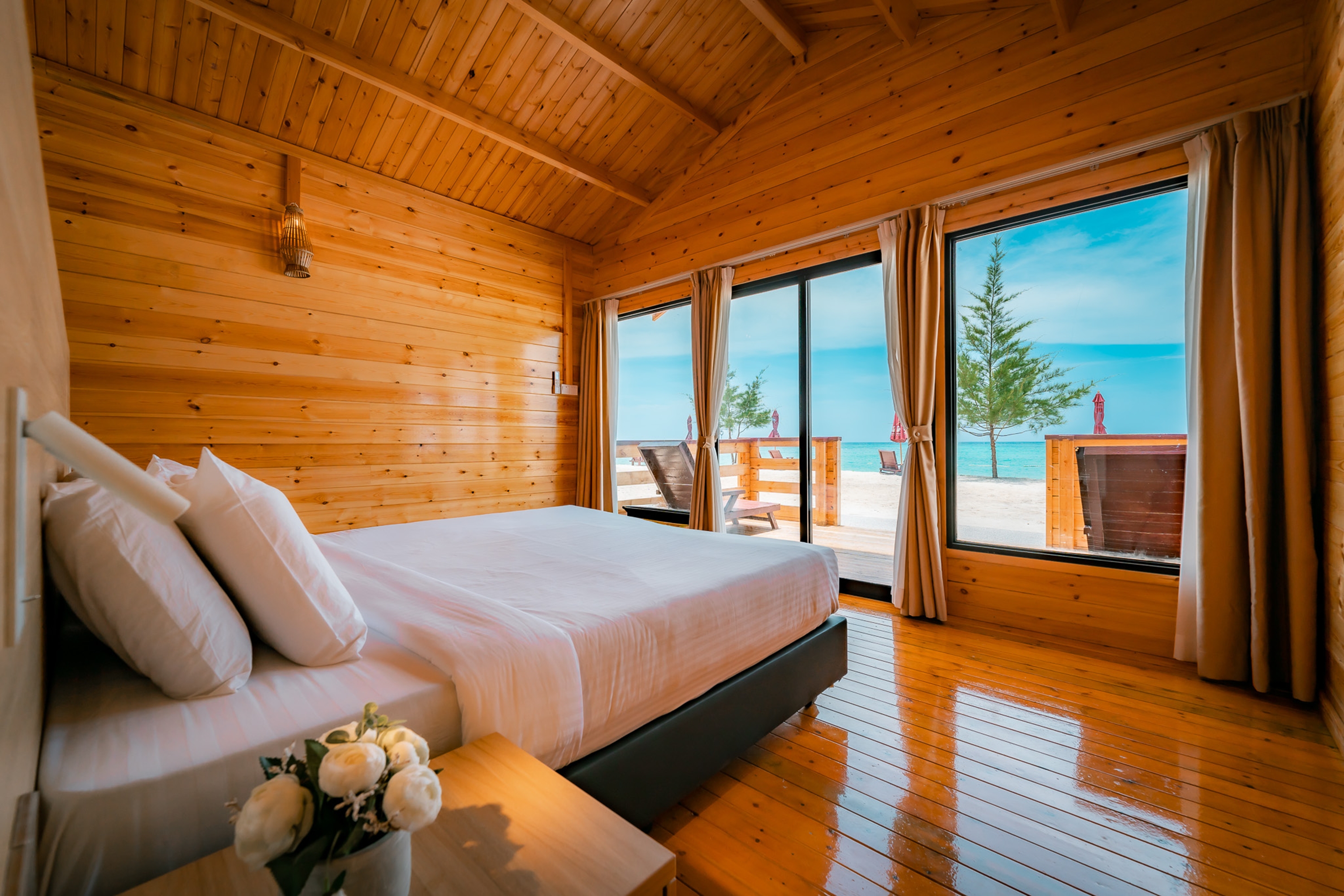Guest room at the JSK Mantanani Island Resorts Trademark by Wyndham in Kota Belud, Other than US/Canada