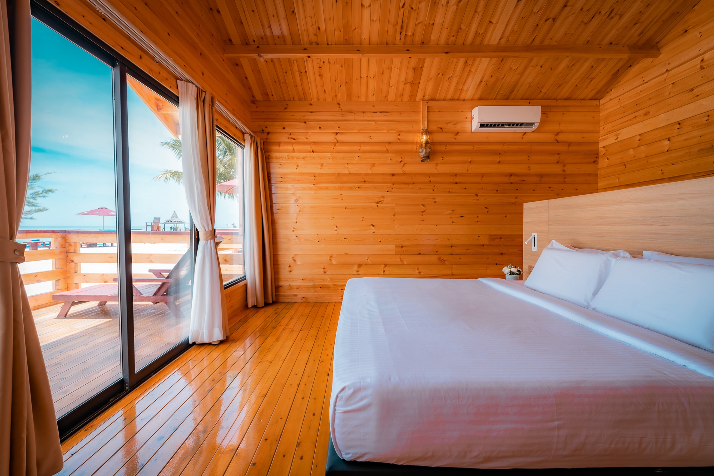 Guest room at the JSK Mantanani Island Resorts Trademark by Wyndham in Kota Belud, Other than US/Canada