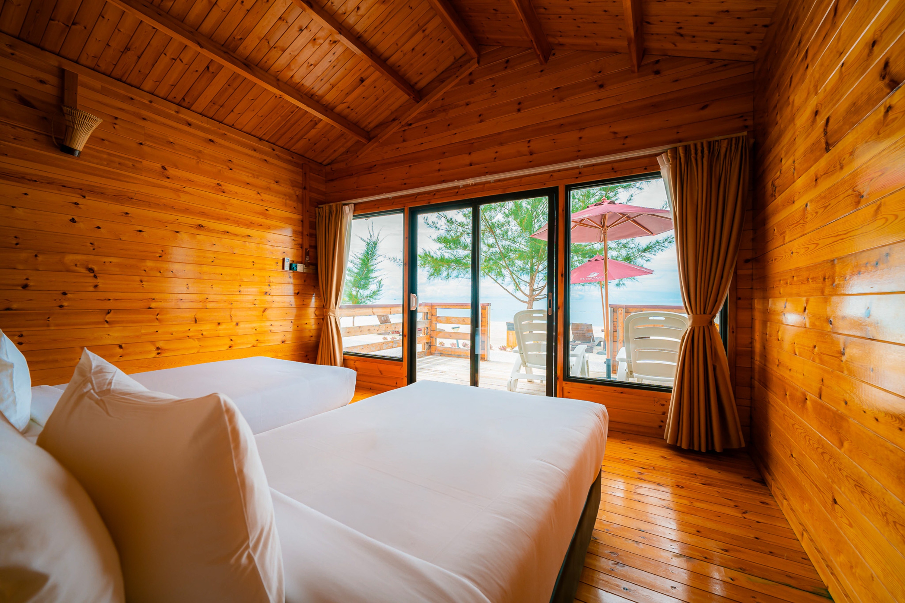 Guest room at the JSK Mantanani Island Resorts Trademark by Wyndham in Kota Belud, Other than US/Canada