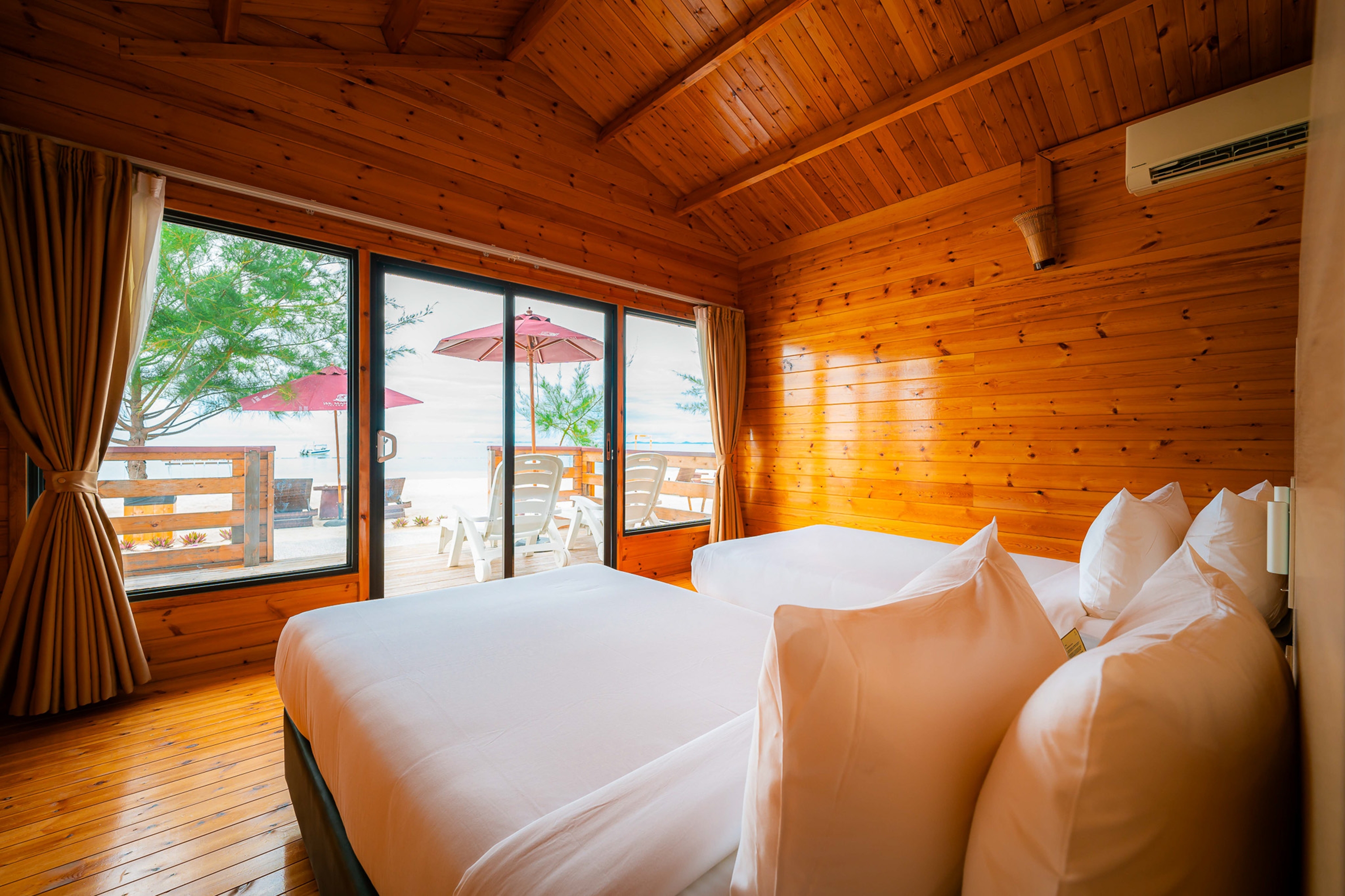 Guest room at the JSK Mantanani Island Resorts Trademark by Wyndham in Kota Belud, Other than US/Canada