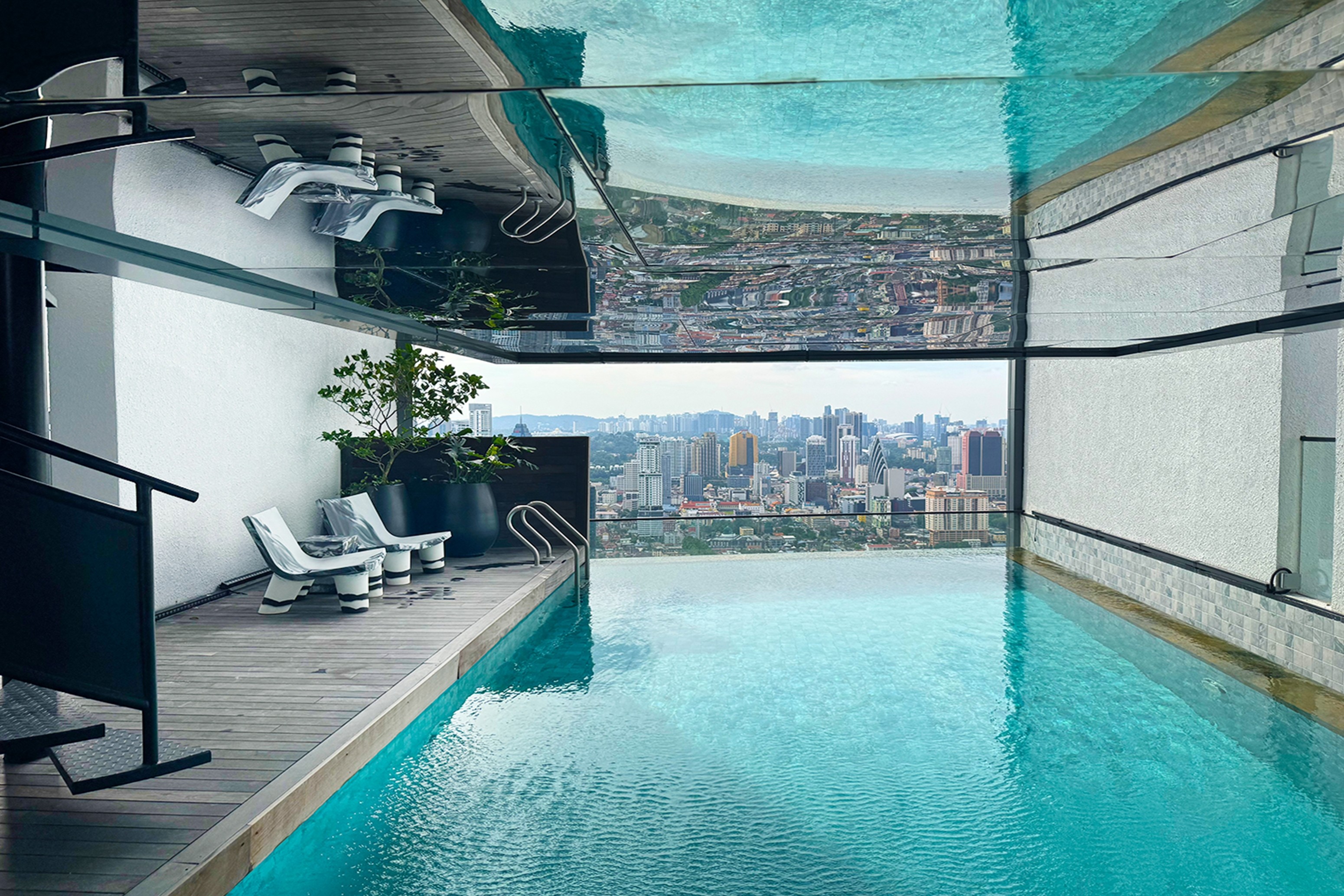 Pool at the Isola KLCC Hotel, Trademark Collection by Wyndham in Kuala Lumpur, Other than US/Canada