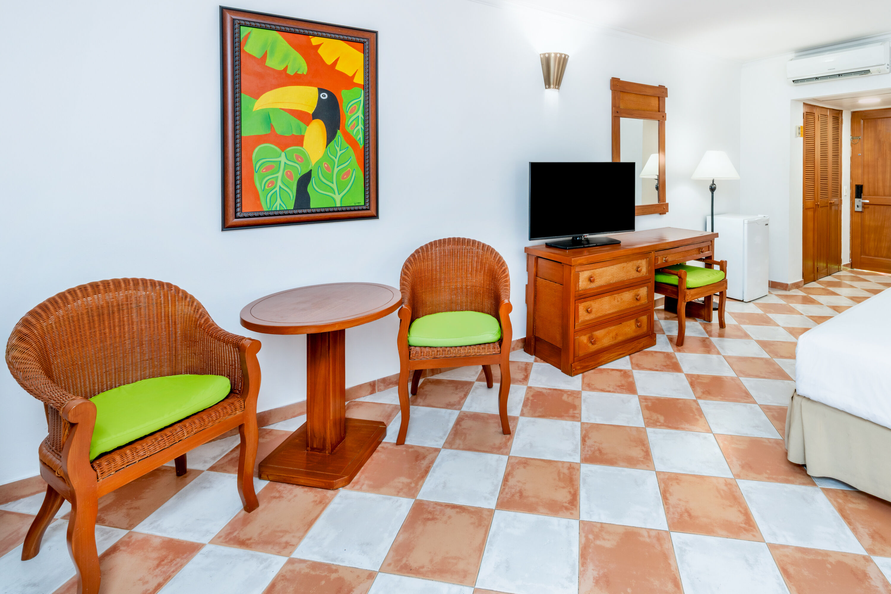 Guest room at the Grand Decameron Panama, A Trademark All Inclusive Resort in Farallon, Other than US/Canada
