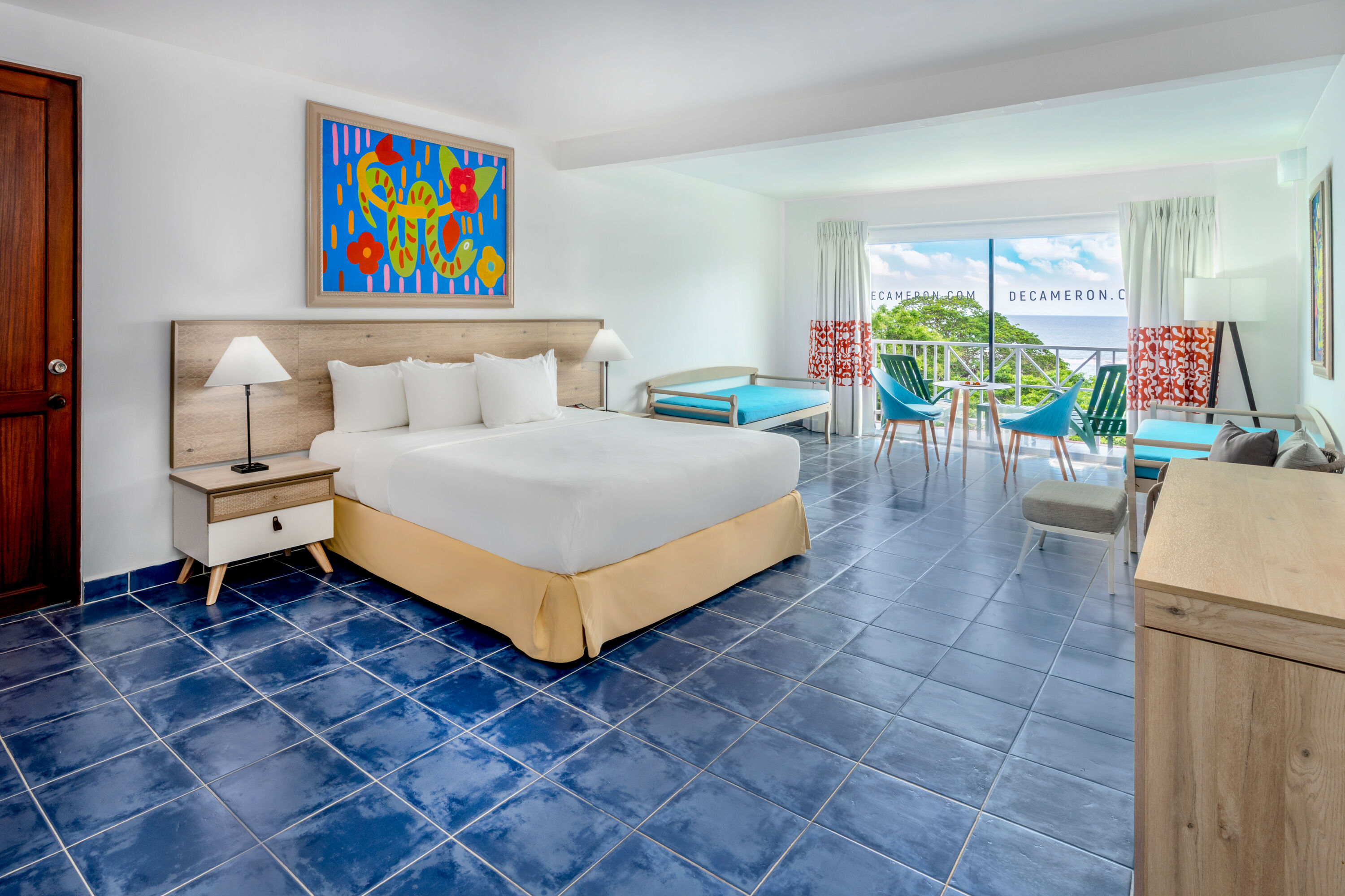 Guest room at the Grand Decameron Panama, A Trademark All Inclusive Resort in Farallon, Other than US/Canada
