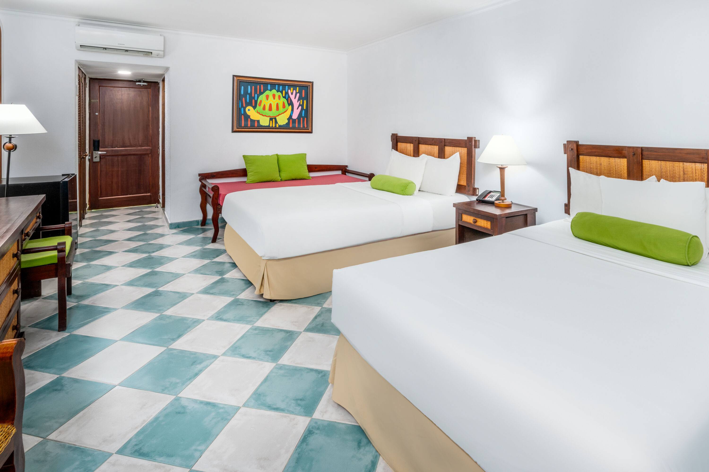 Guest room at the Grand Decameron Panama, A Trademark All Inclusive Resort in Farallon, Other than US/Canada