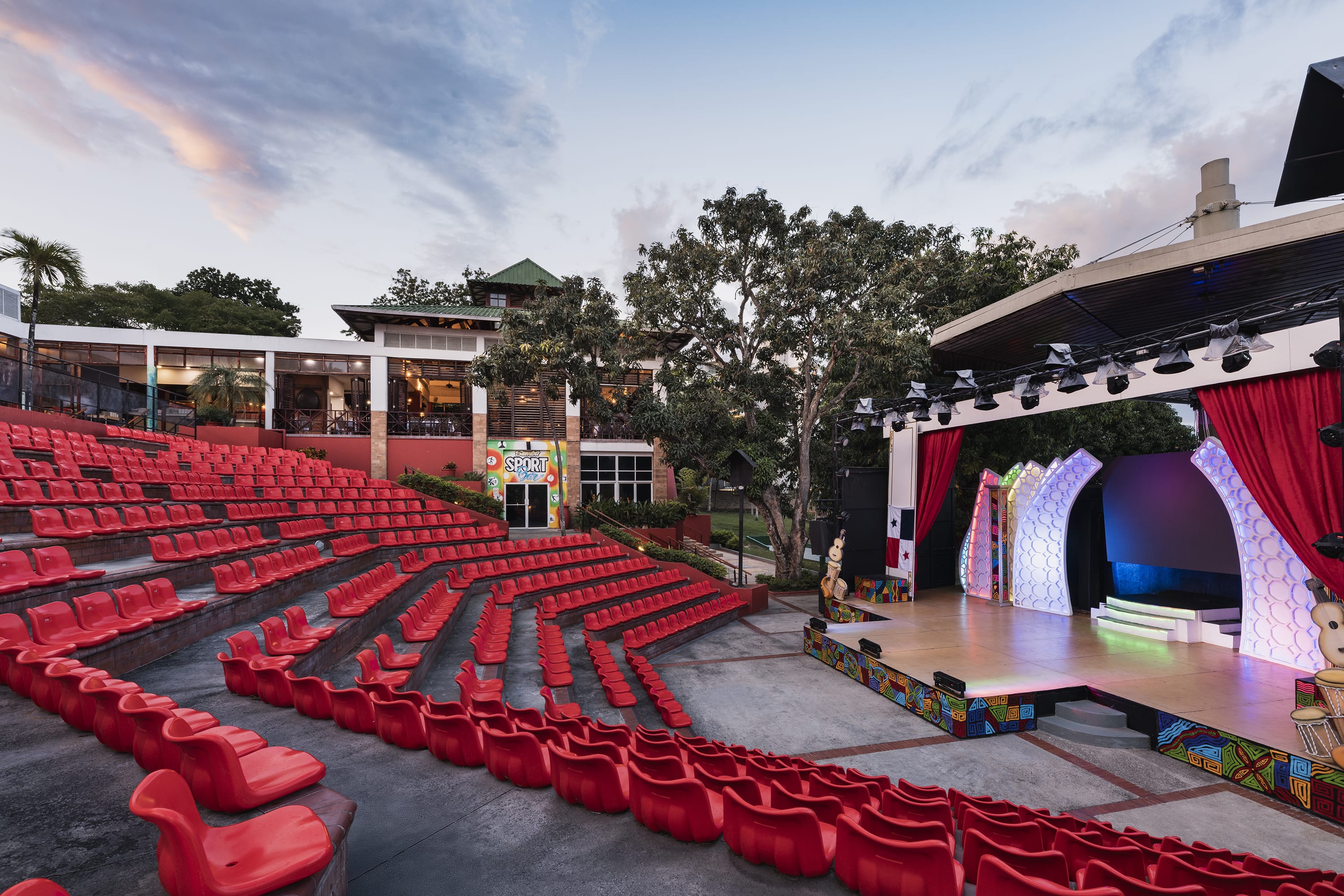 Ampitheatre at Grand Decameron Panama, A Trademark All Inclusive Resort in Farallon, Other than US/Canada