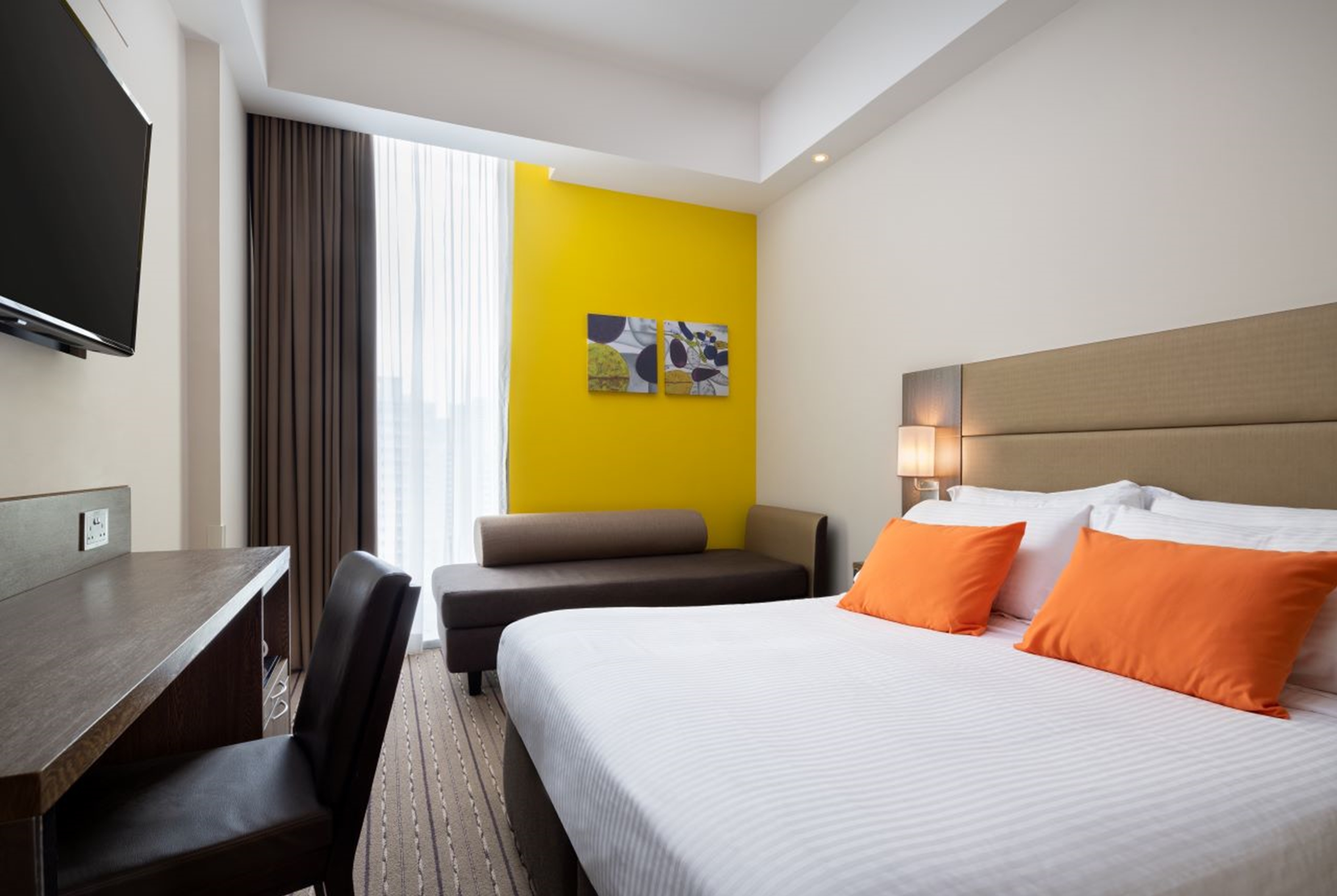 Guest room at the Hotel Traveltine Downtown Singapore, Trademark Collection in Singapore, Other than US/Canada