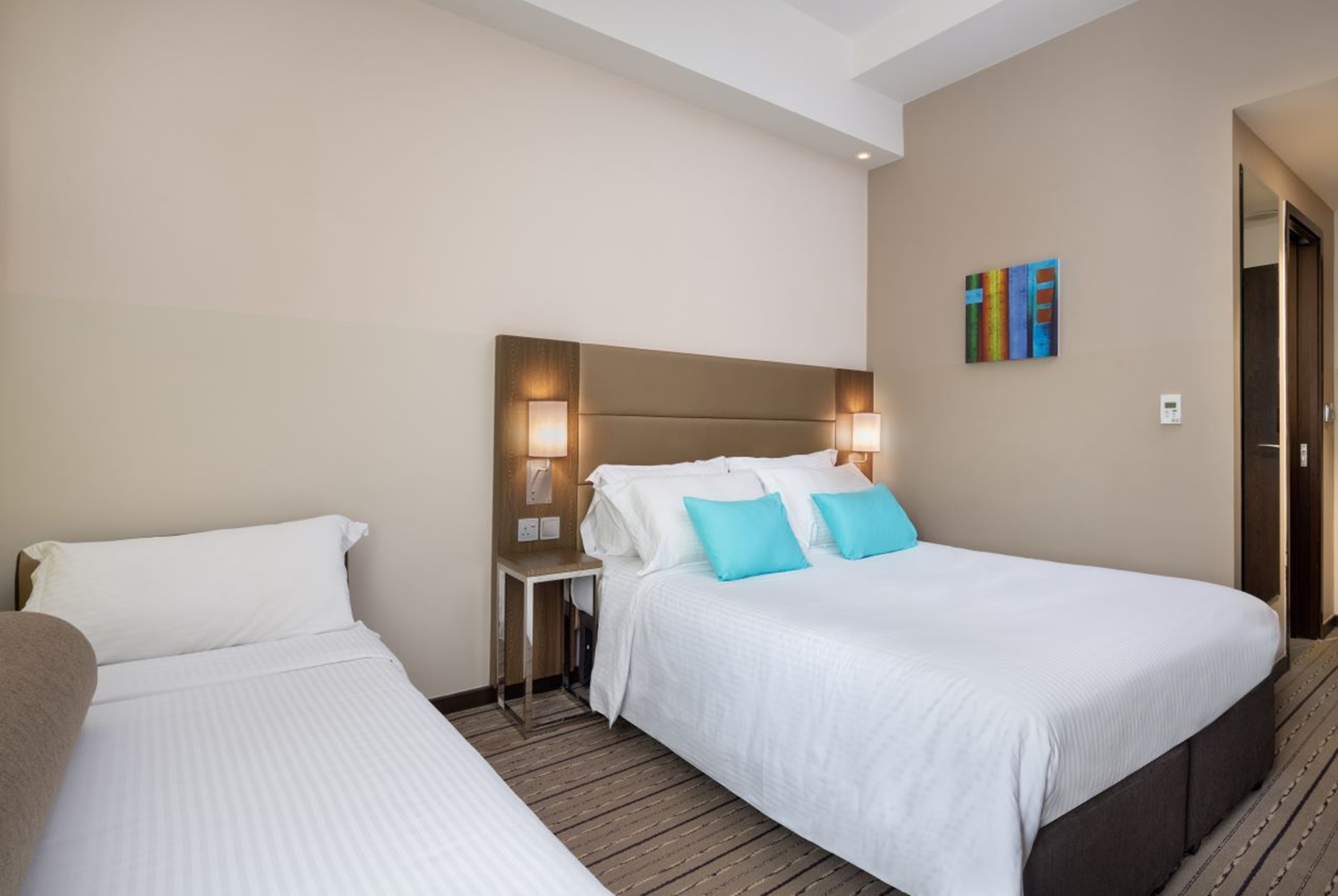 Guest room at the Hotel Traveltine Downtown Singapore, Trademark Collection in Singapore, Other than US/Canada