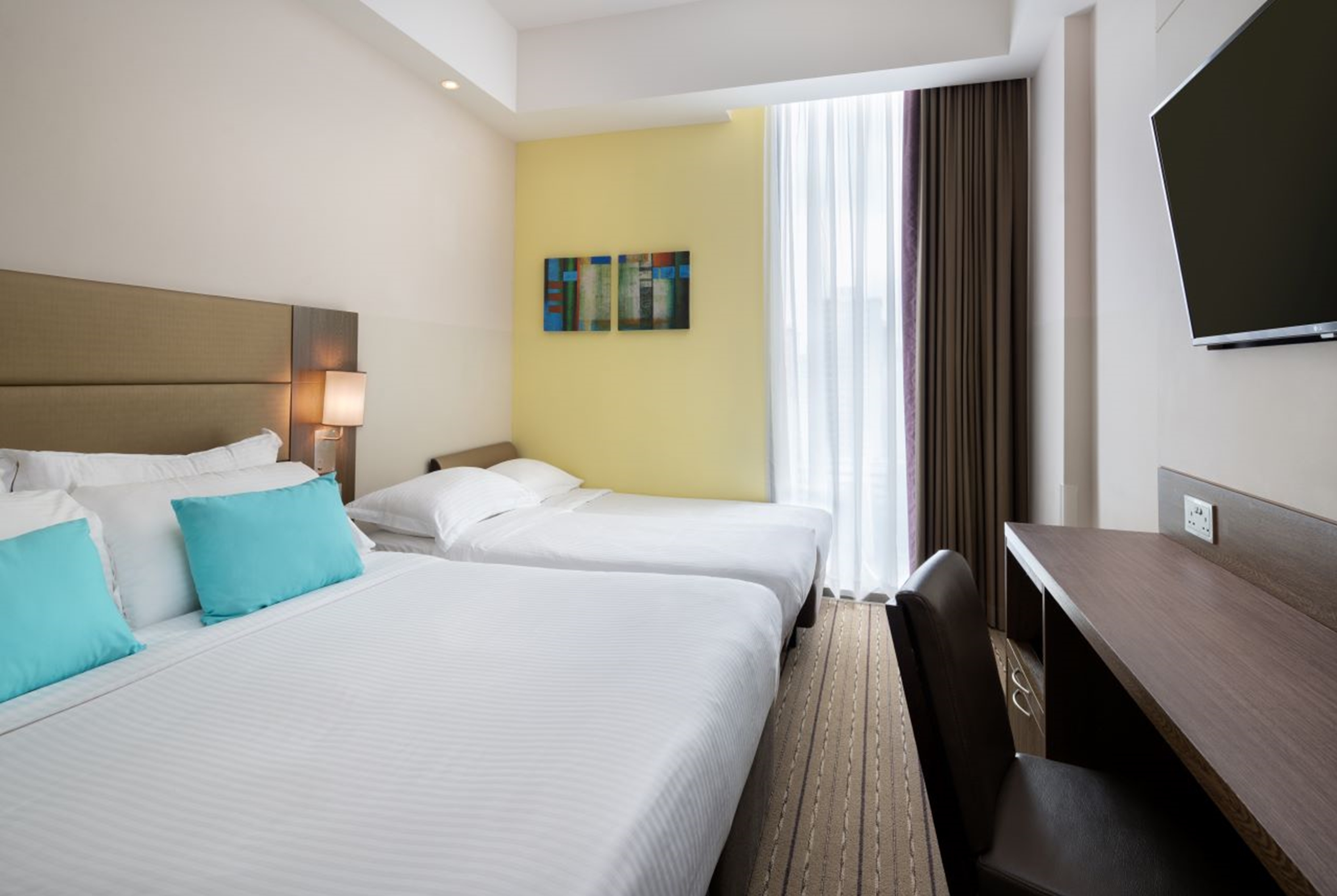 Guest room at the Hotel Traveltine Downtown Singapore, Trademark Collection in Singapore, Other than US/Canada