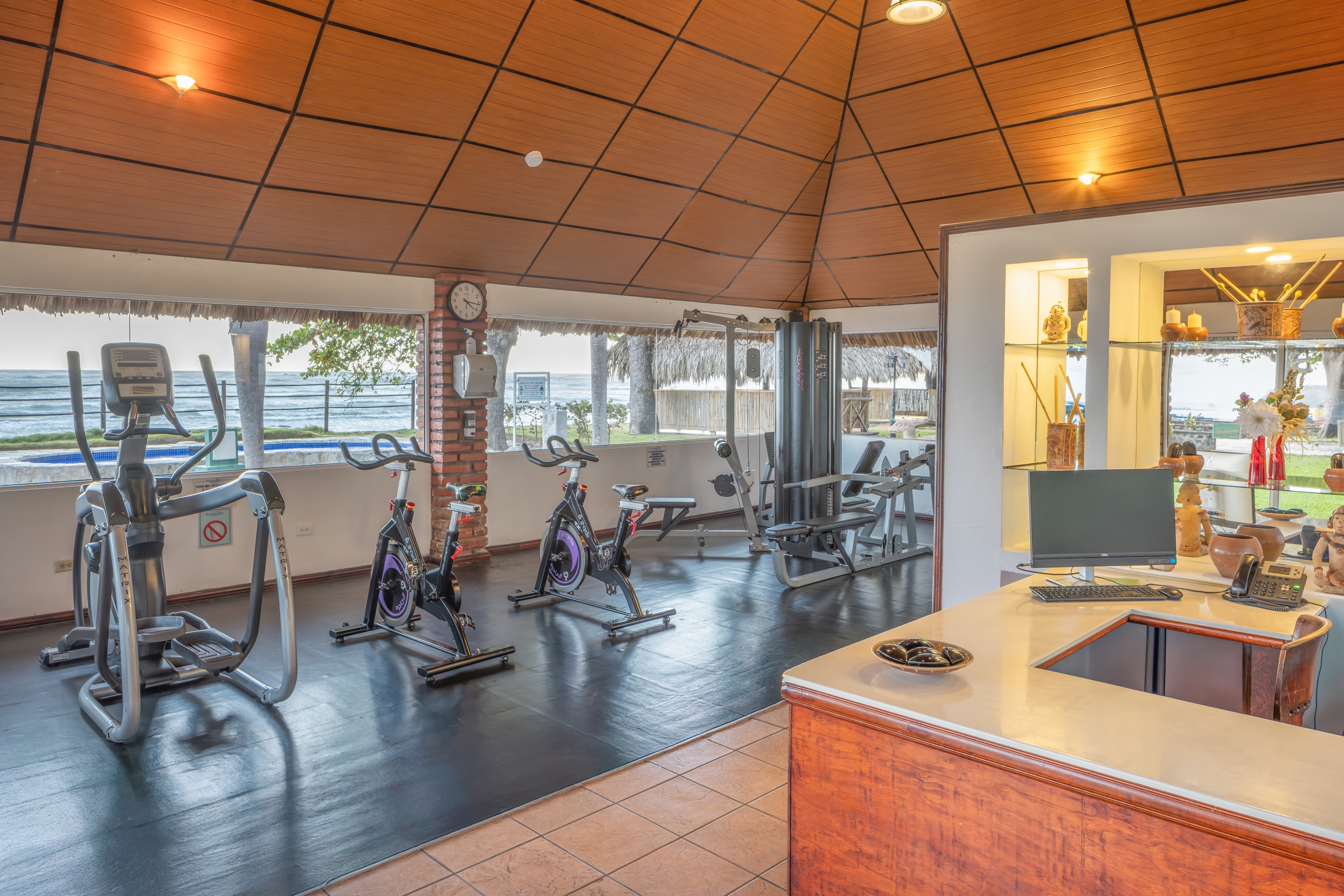 Fitness room at Royal Decameron Salinitas, A Trademark All Inclusive in Acajutla, Other than US/Canada
