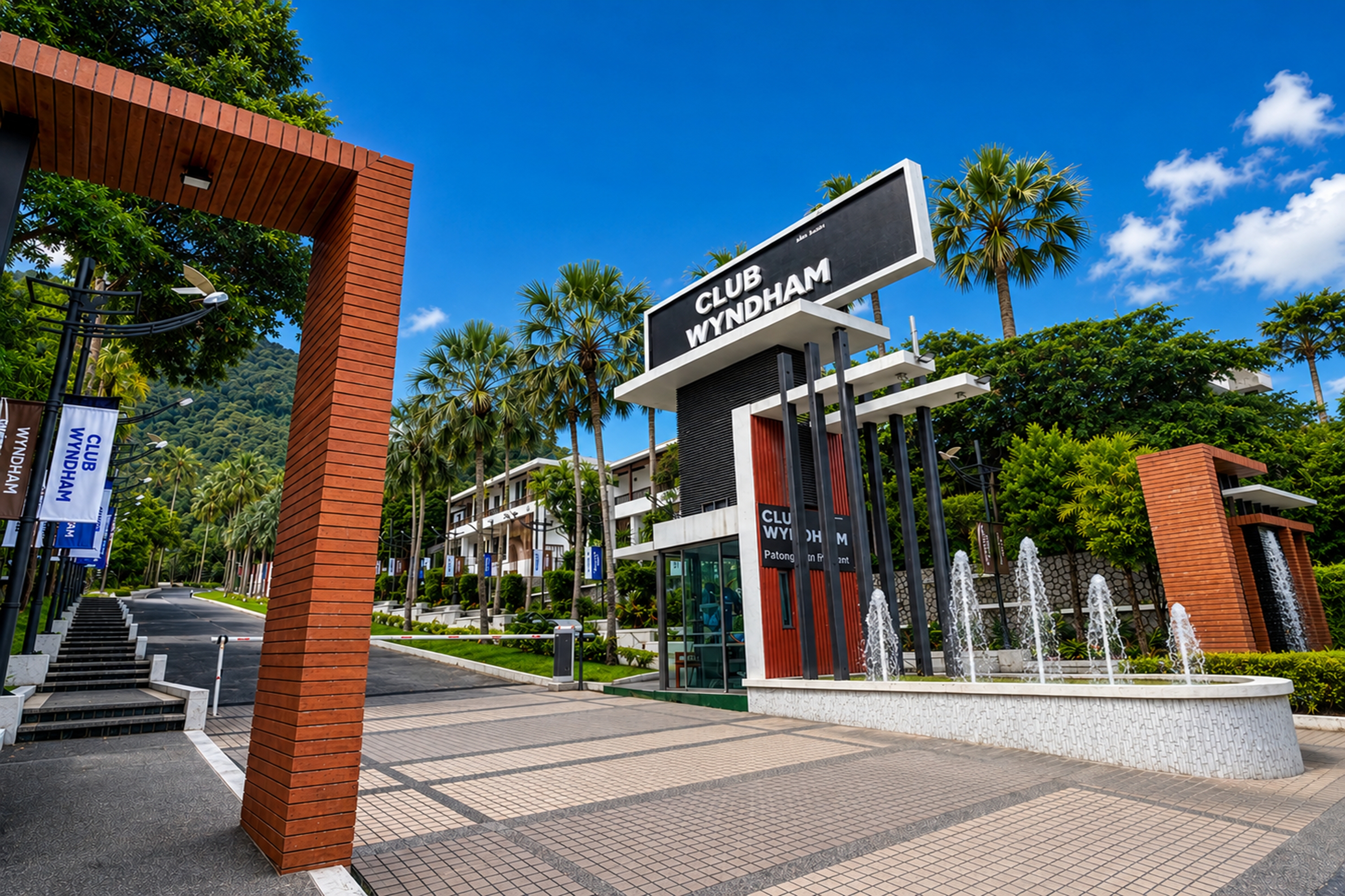 Exterior of Club Wyndham Patong Hill Phuket hotel in Patong, Other than US/Canada