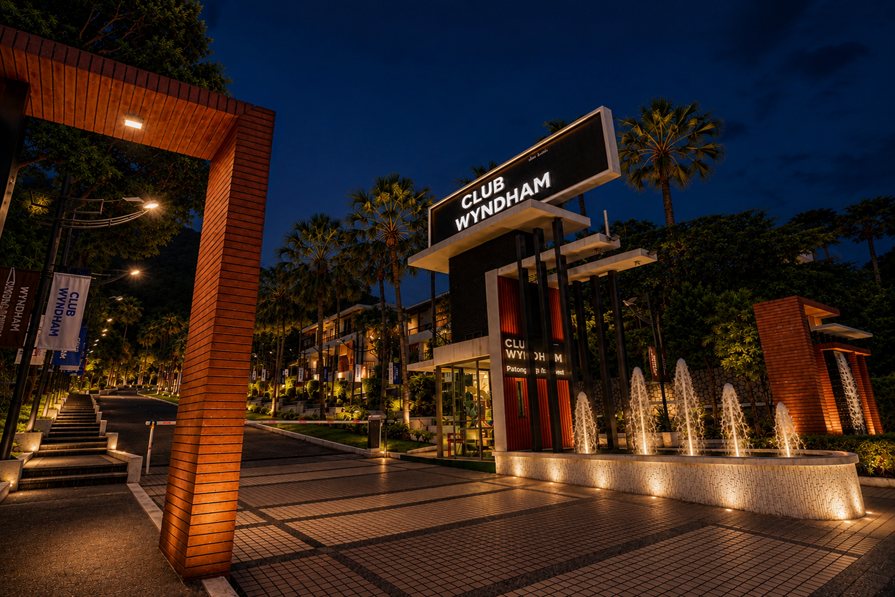 Exterior of Club Wyndham Patong Hill Phuket hotel in Patong, Other than US/Canada