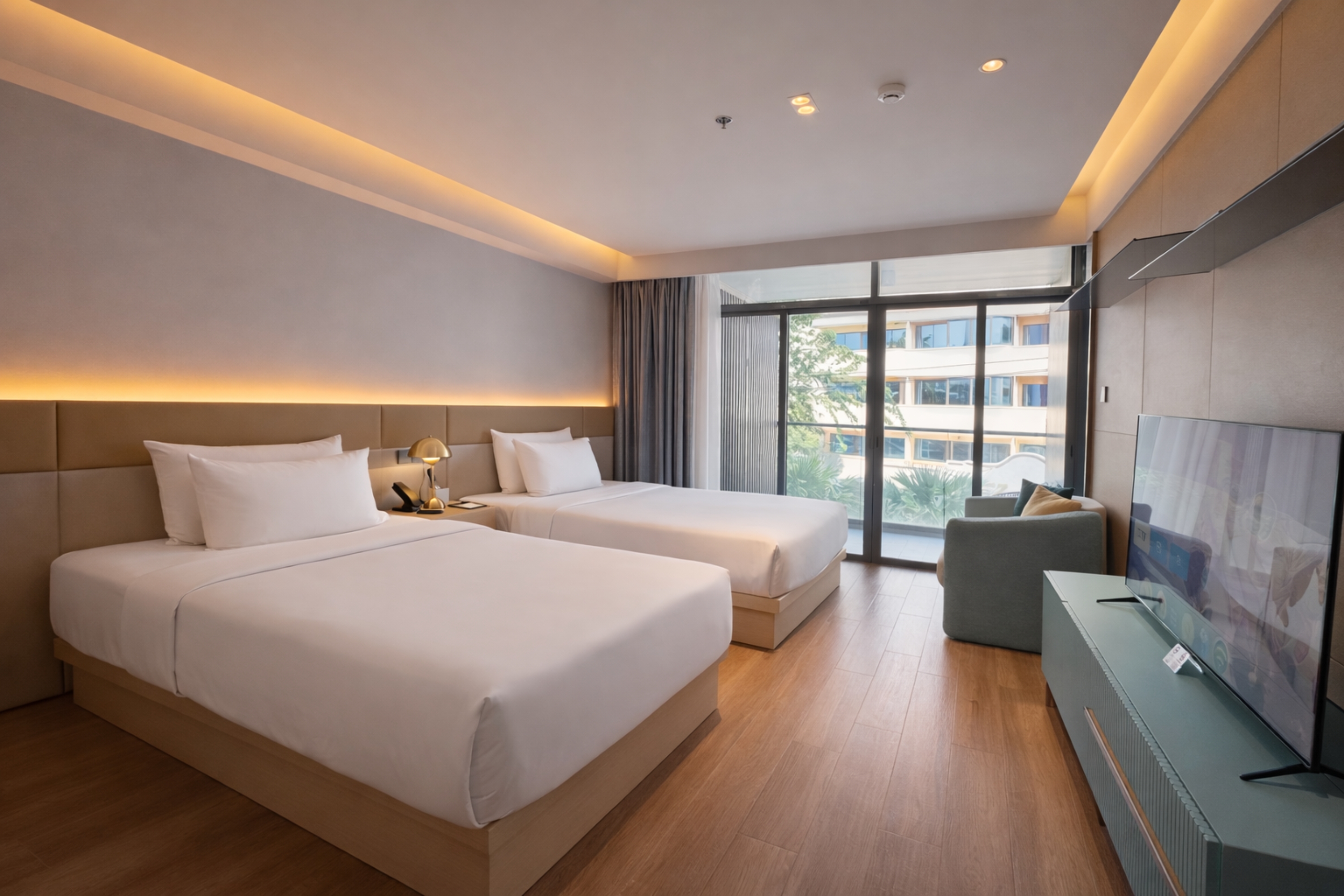 Guest room at the Beverly Mountain Bay, Trademark Collection by Wyndham in Pattaya, Other than US/Canada