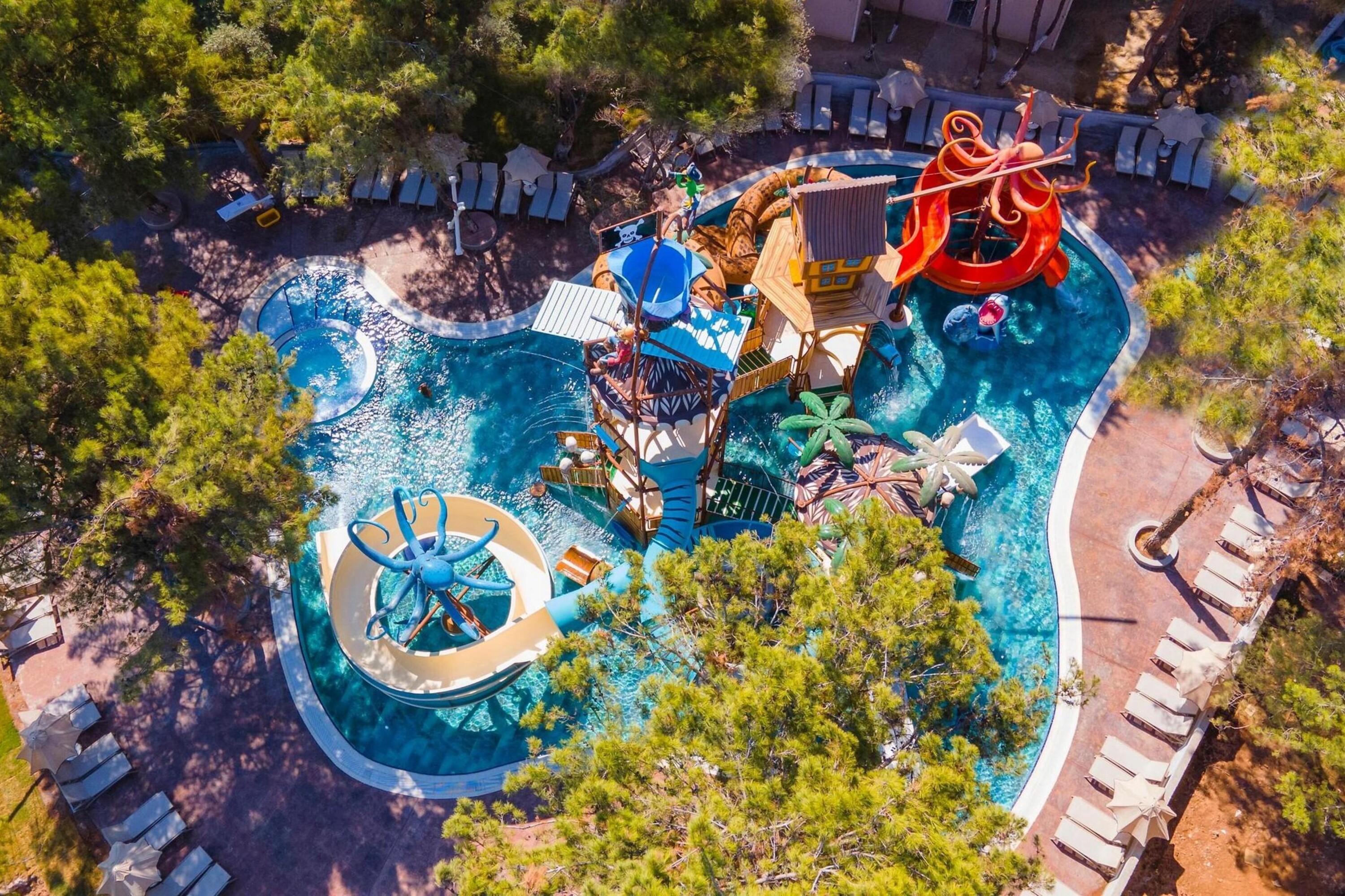 Water park at Long Beach Club Nature, Trademark Collection by Wyndham in Didim, Other than US/Canada