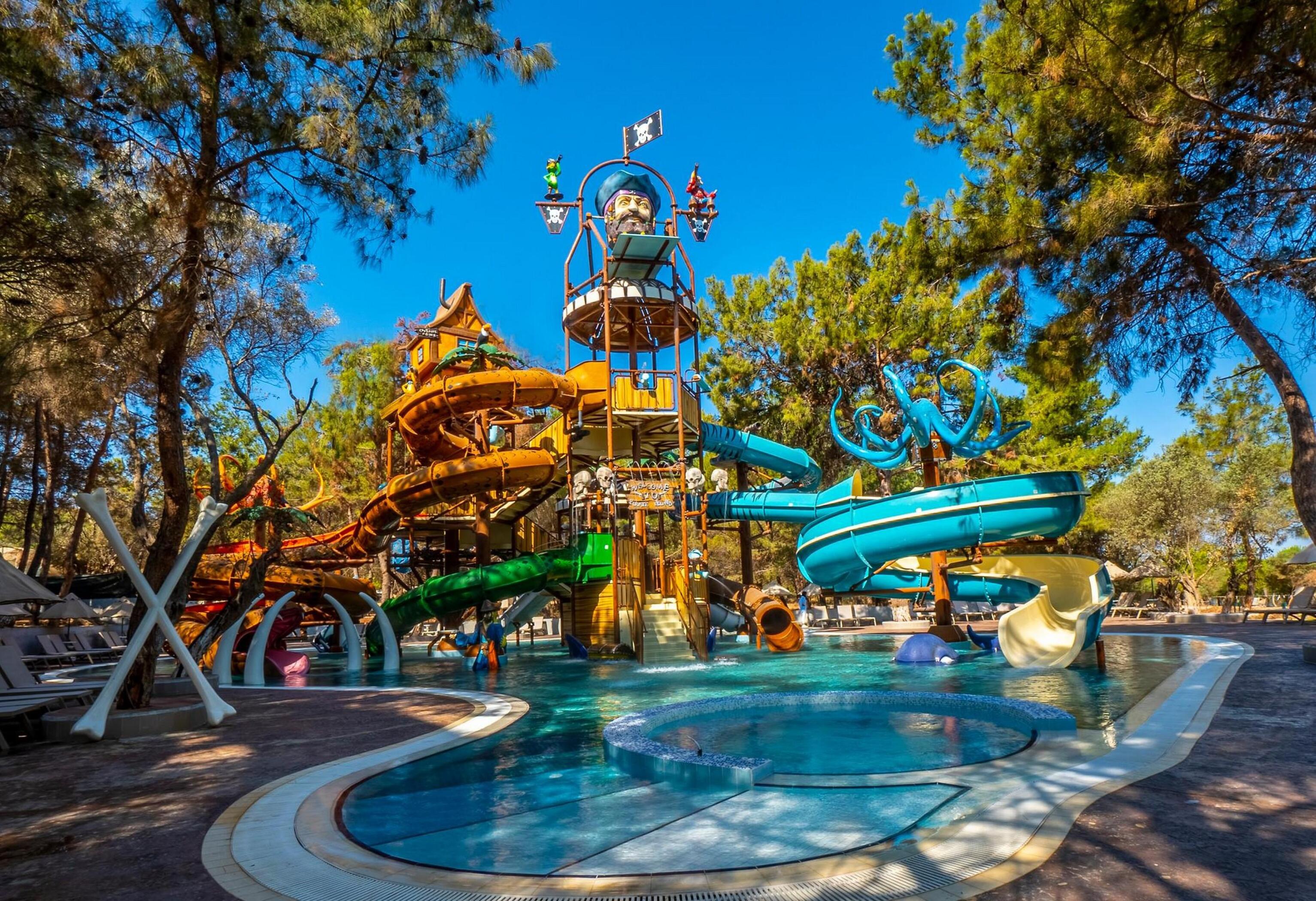 Water park at Long Beach Club Nature, Trademark Collection by Wyndham in Didim, Other than US/Canada
