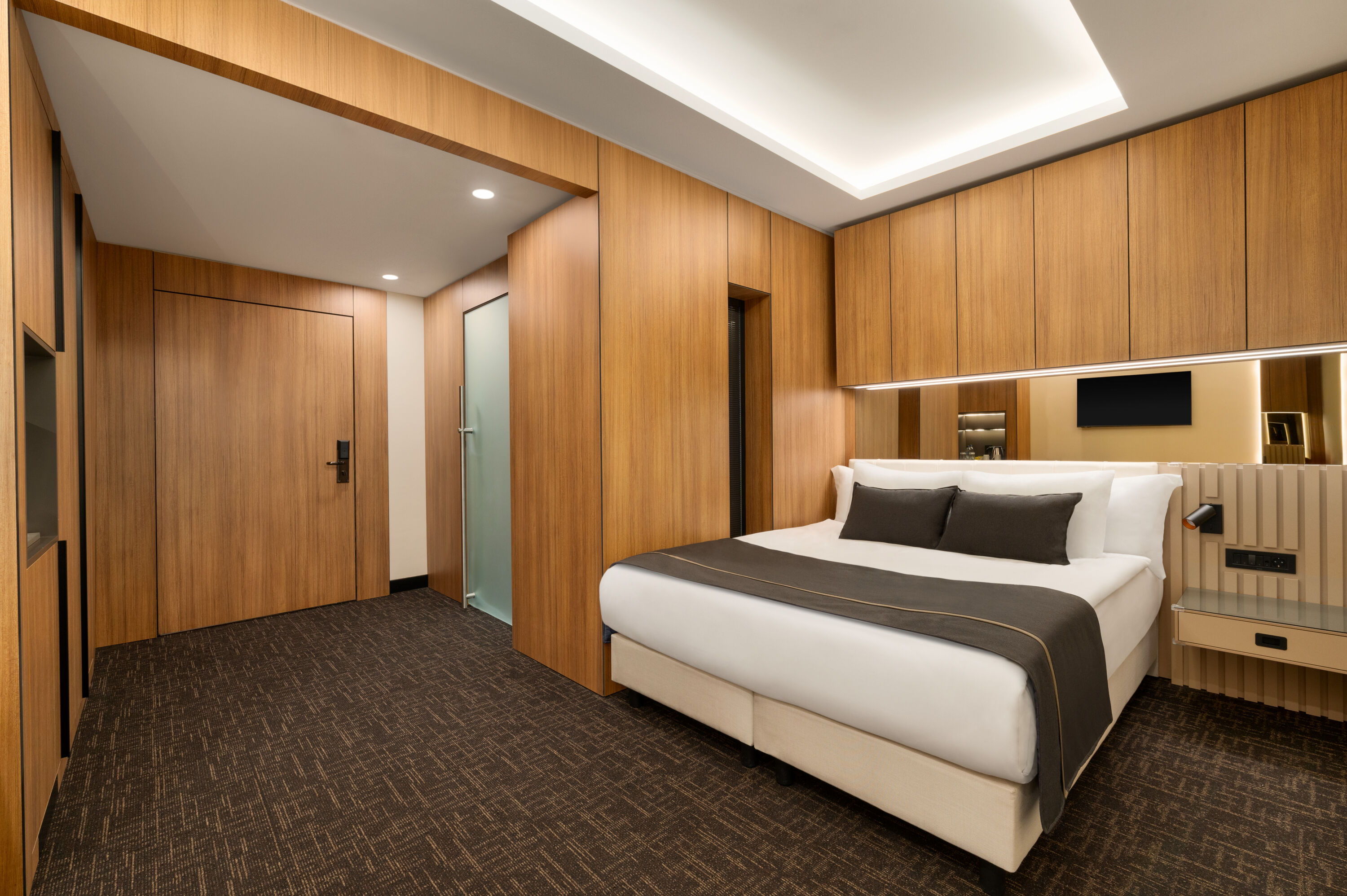 Guest room at the FT Lotus Thermal Hotel&Spa, Trademark Collection By Wyndham in Izmir, Other than US/Canada