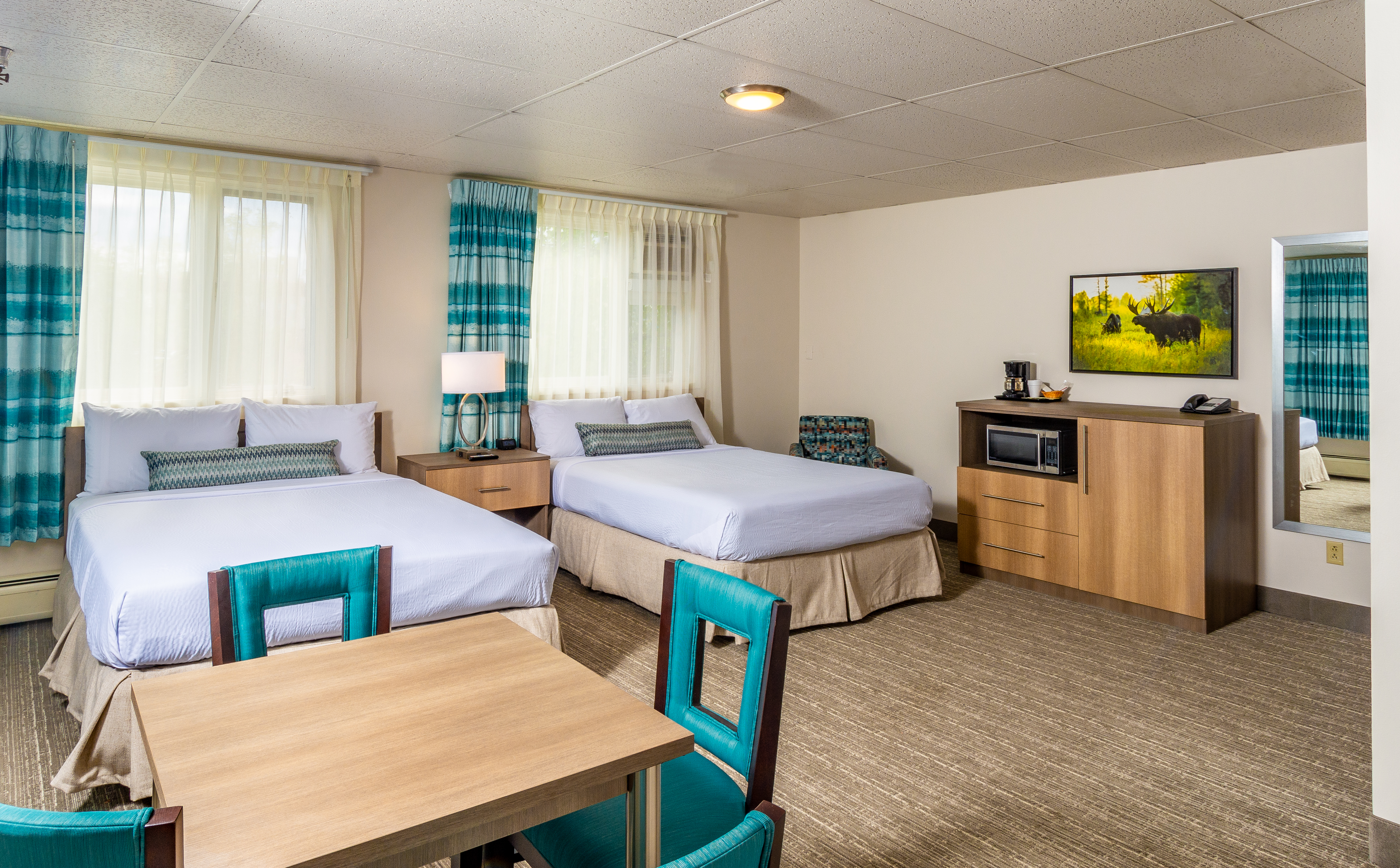 Guest room at the Bridgewater Hotel, Trademark Collection by Wyndham in Fairbanks, Alaska