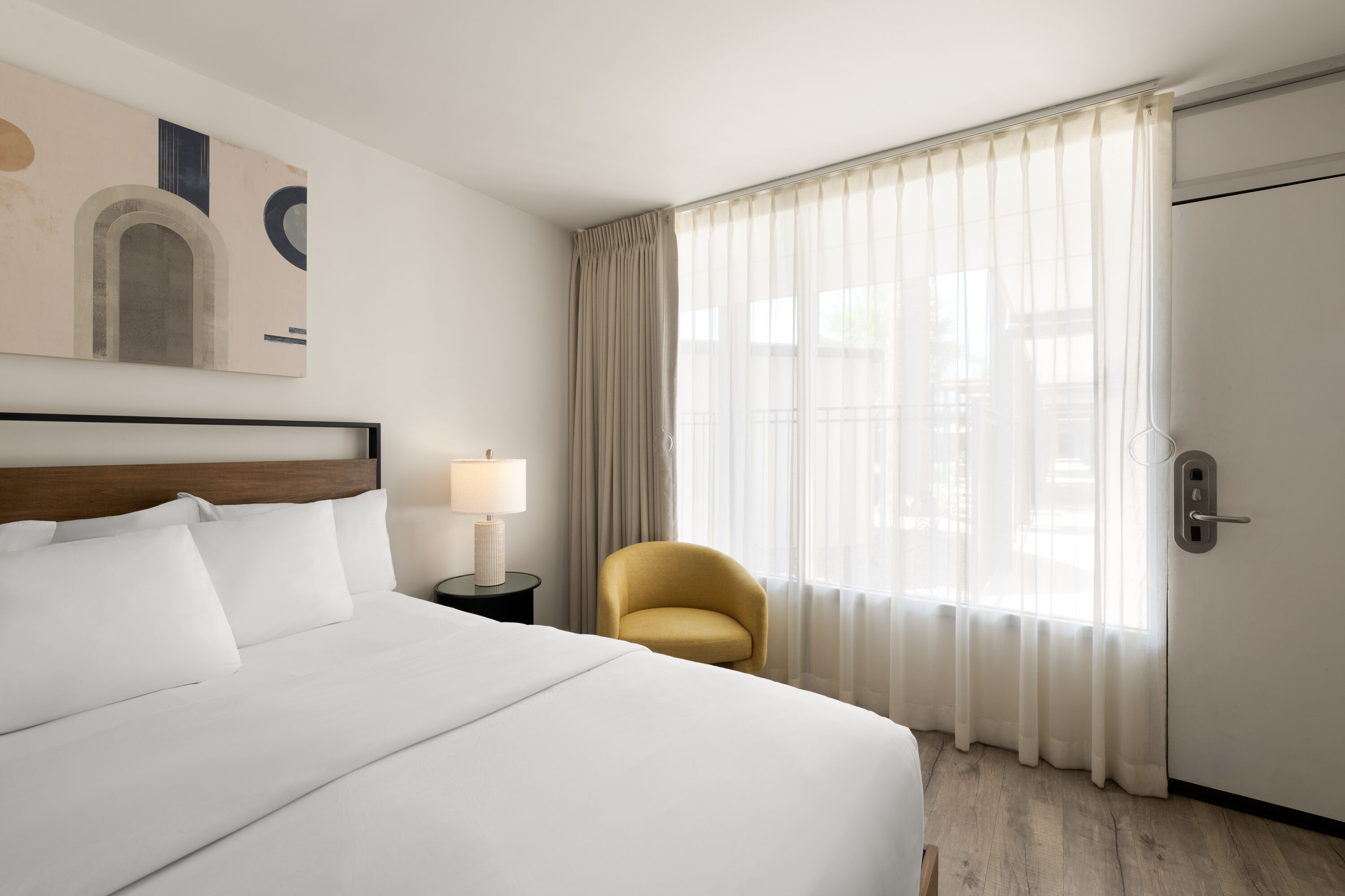 Guest room at the Papago Scottsdale by Reside, Trademark Collection by Wyndham in Scottsdale, Arizona