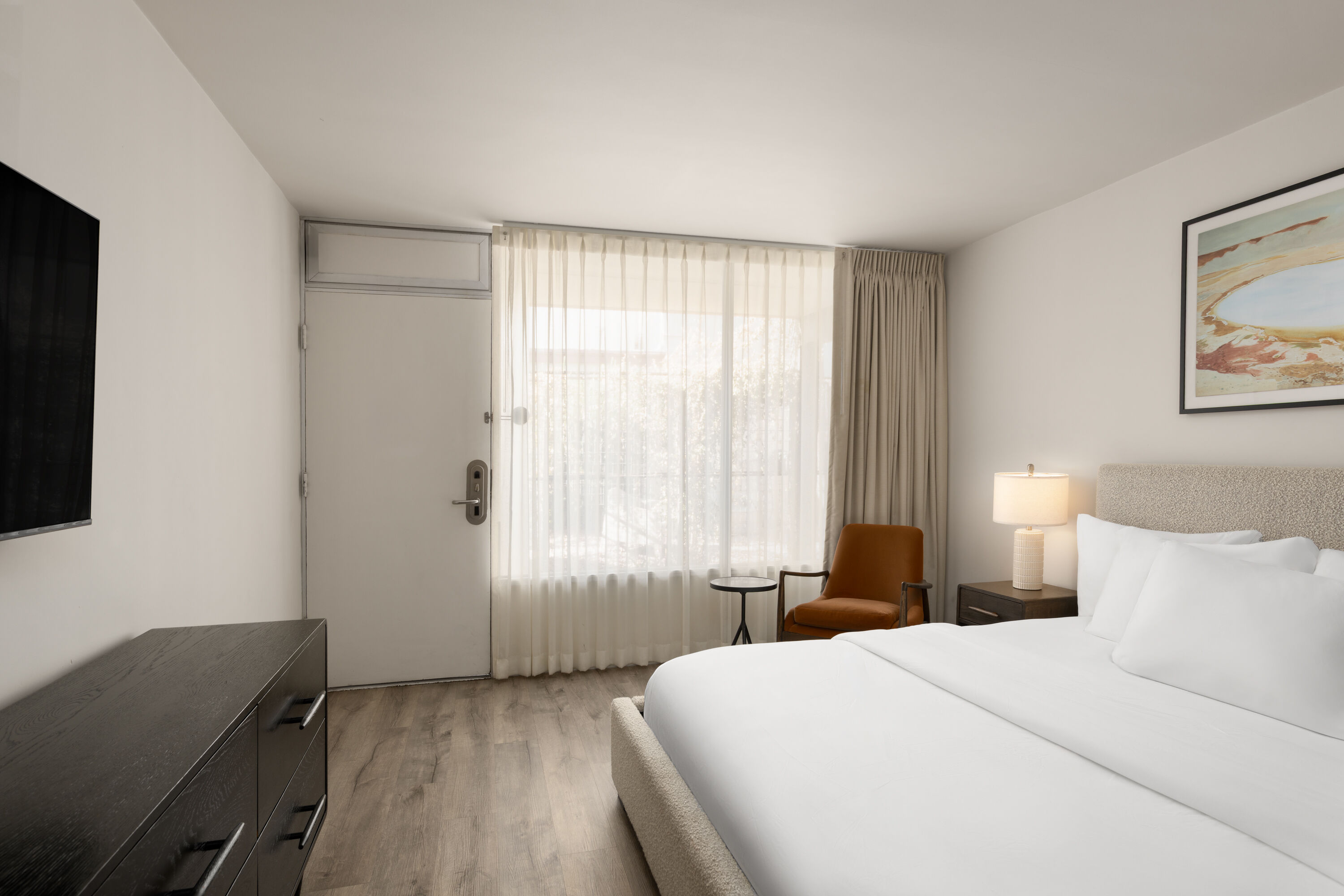 Guest room at the Papago Scottsdale by Reside, Trademark Collection by Wyndham in Scottsdale, Arizona