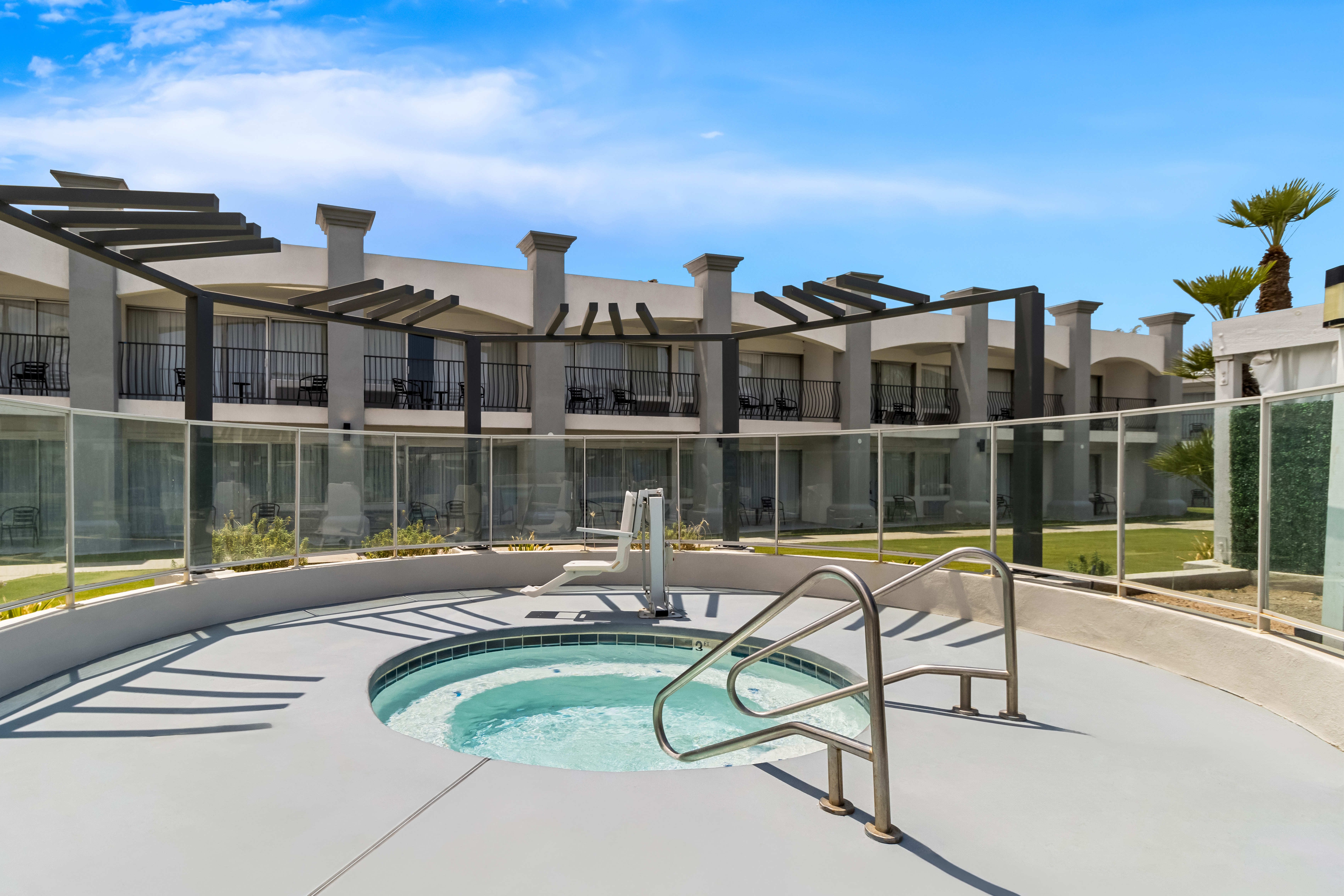 Hot tub at the Hourglass Hotel, Trademark Collection by Wyndham in Bakersfield, California