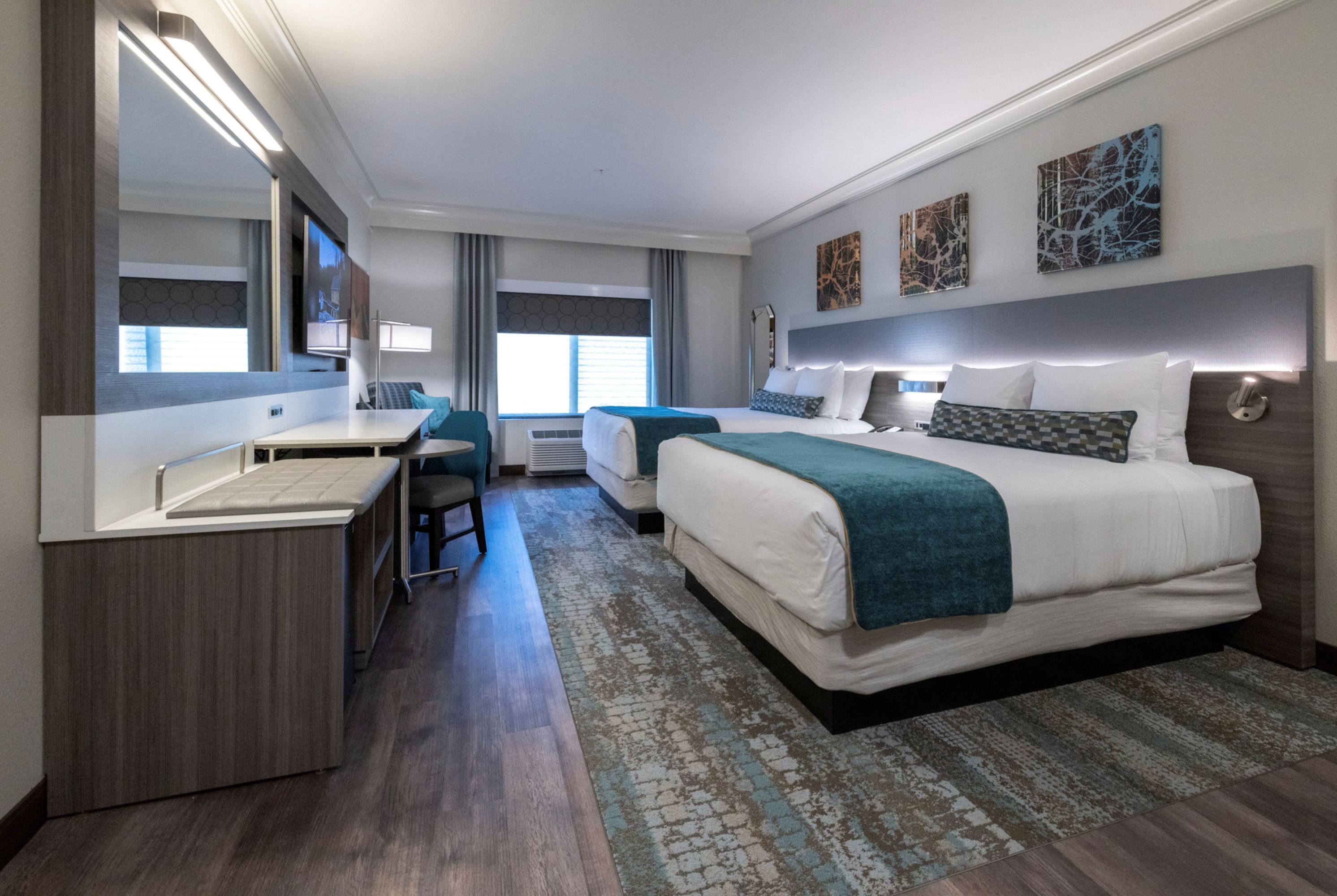 Guest room at the Blue Lake Casino Hotel, Trademark Collection by Wyndham in Blue Lake, California