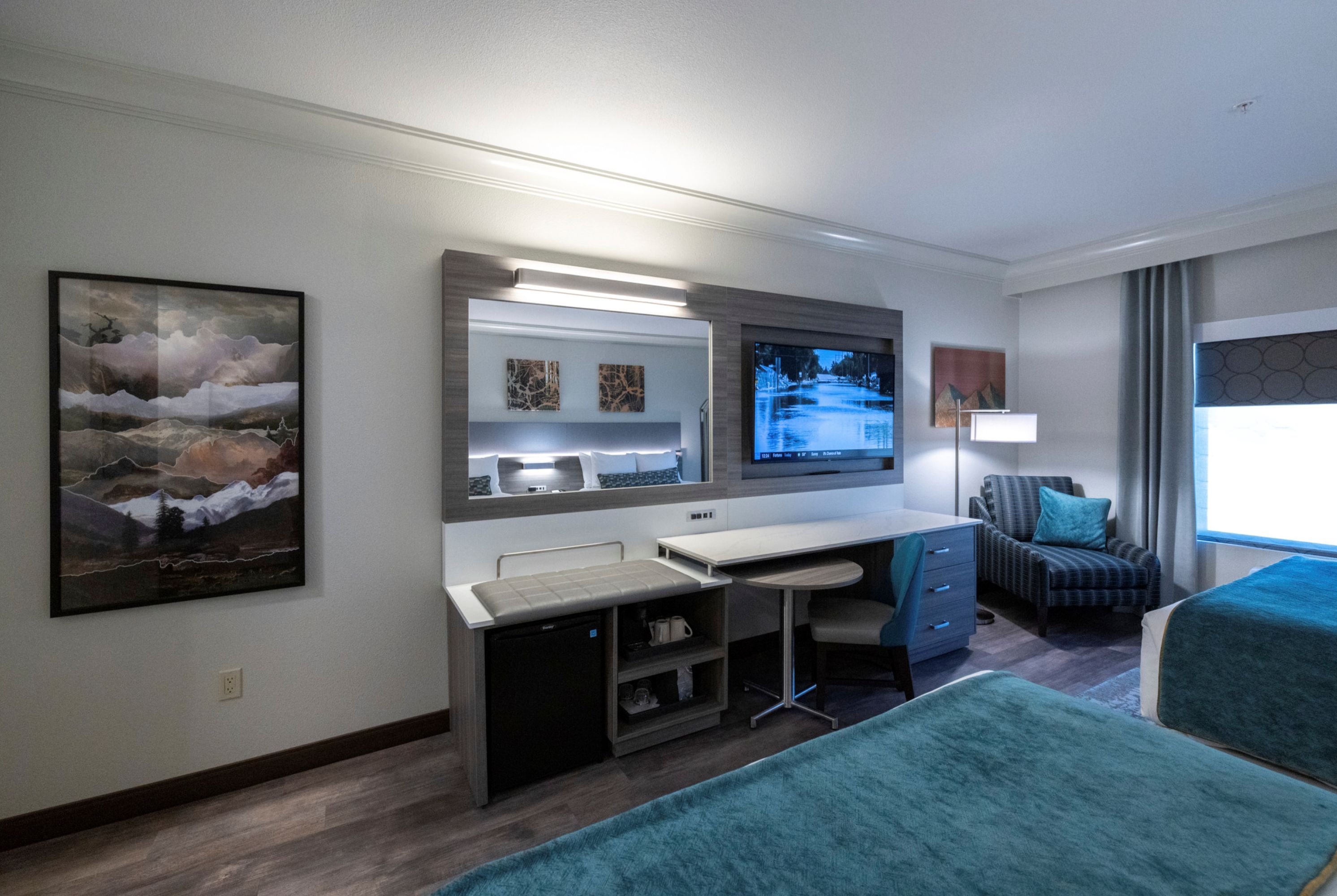 Guest room at the Blue Lake Casino Hotel, Trademark Collection by Wyndham in Blue Lake, California