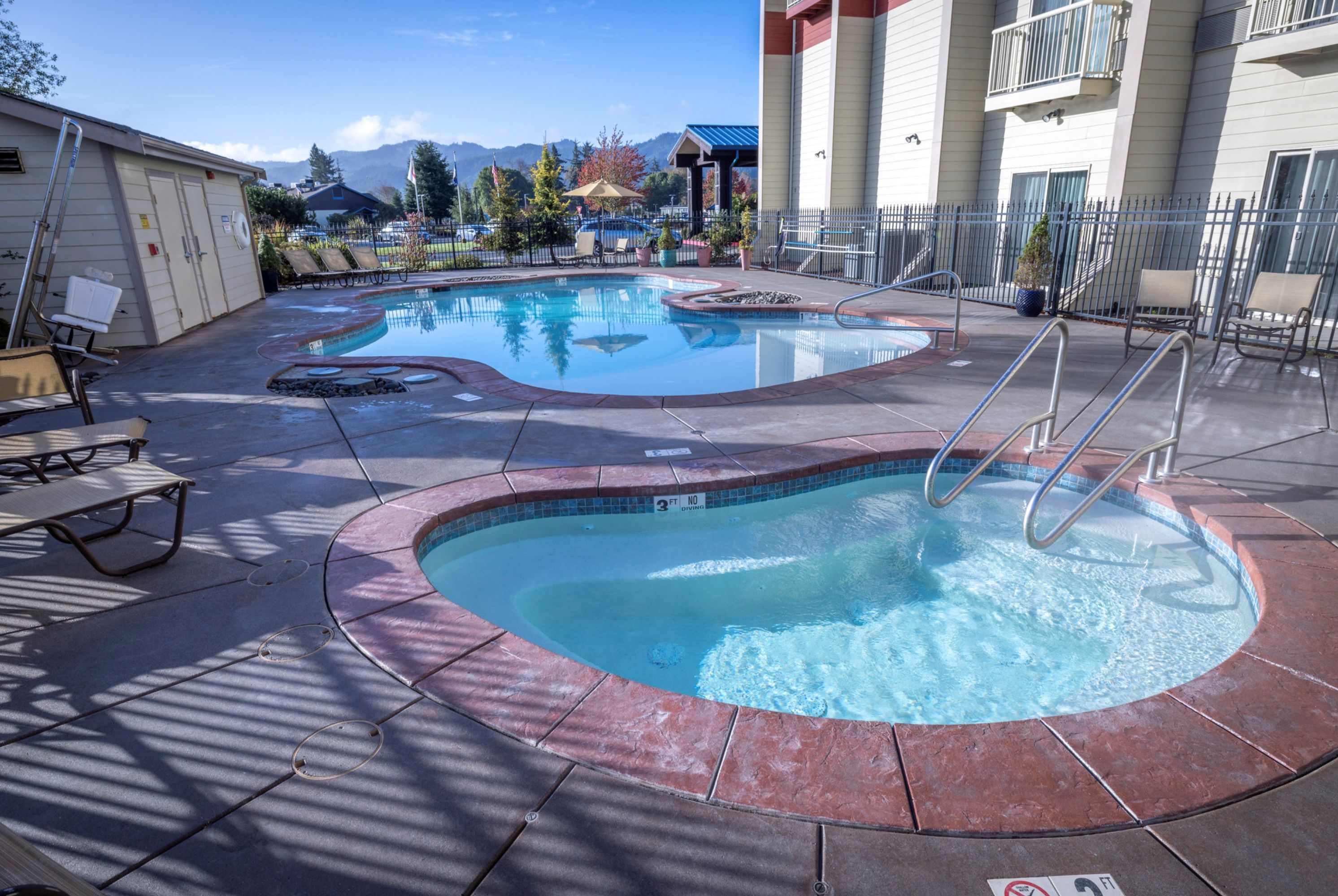 Pool at the Blue Lake Casino Hotel, Trademark Collection by Wyndham in Blue Lake, California