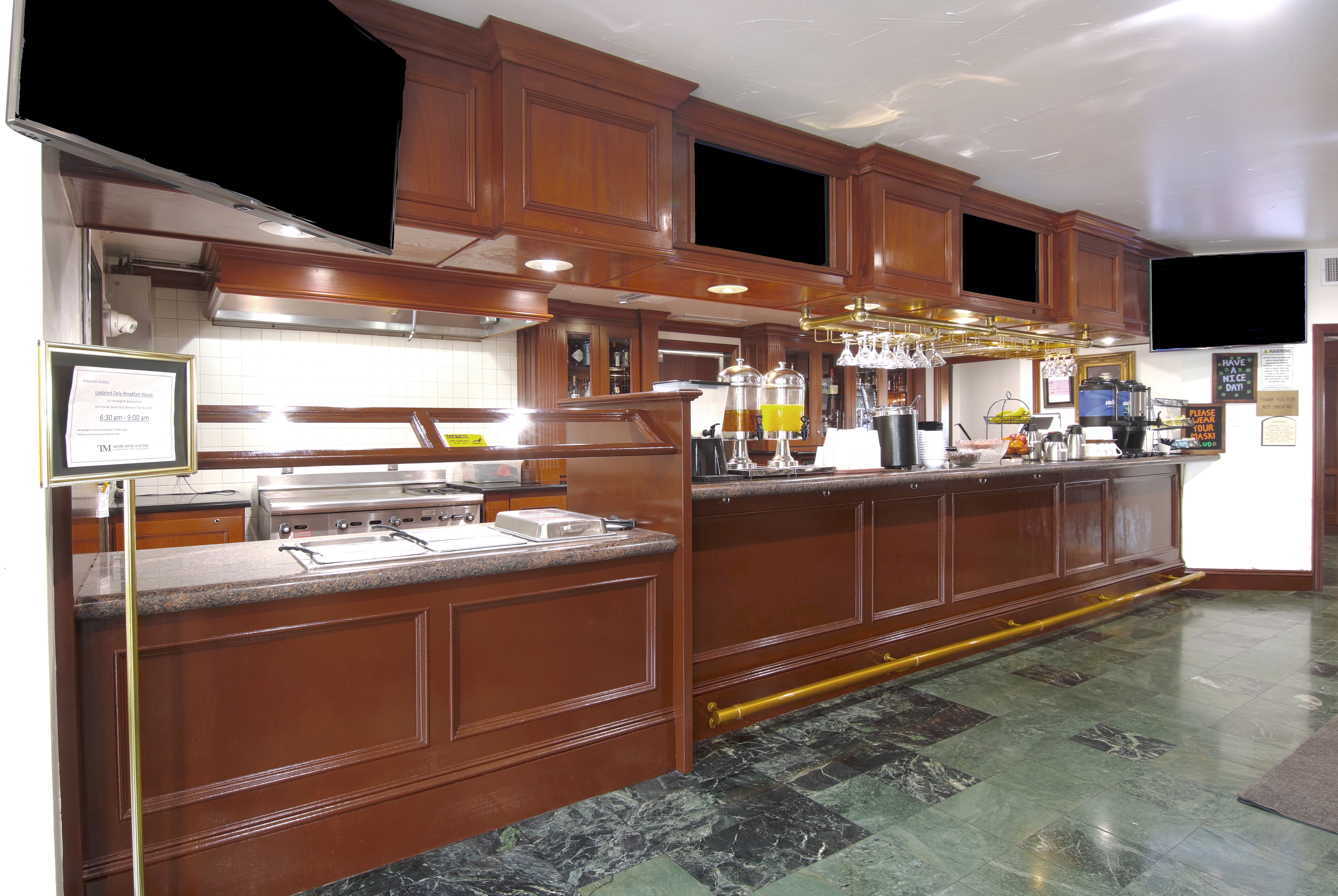 Free breakfast at Azure Hotel & Suites, Trademark Collection by Wyndham in Ontario, California