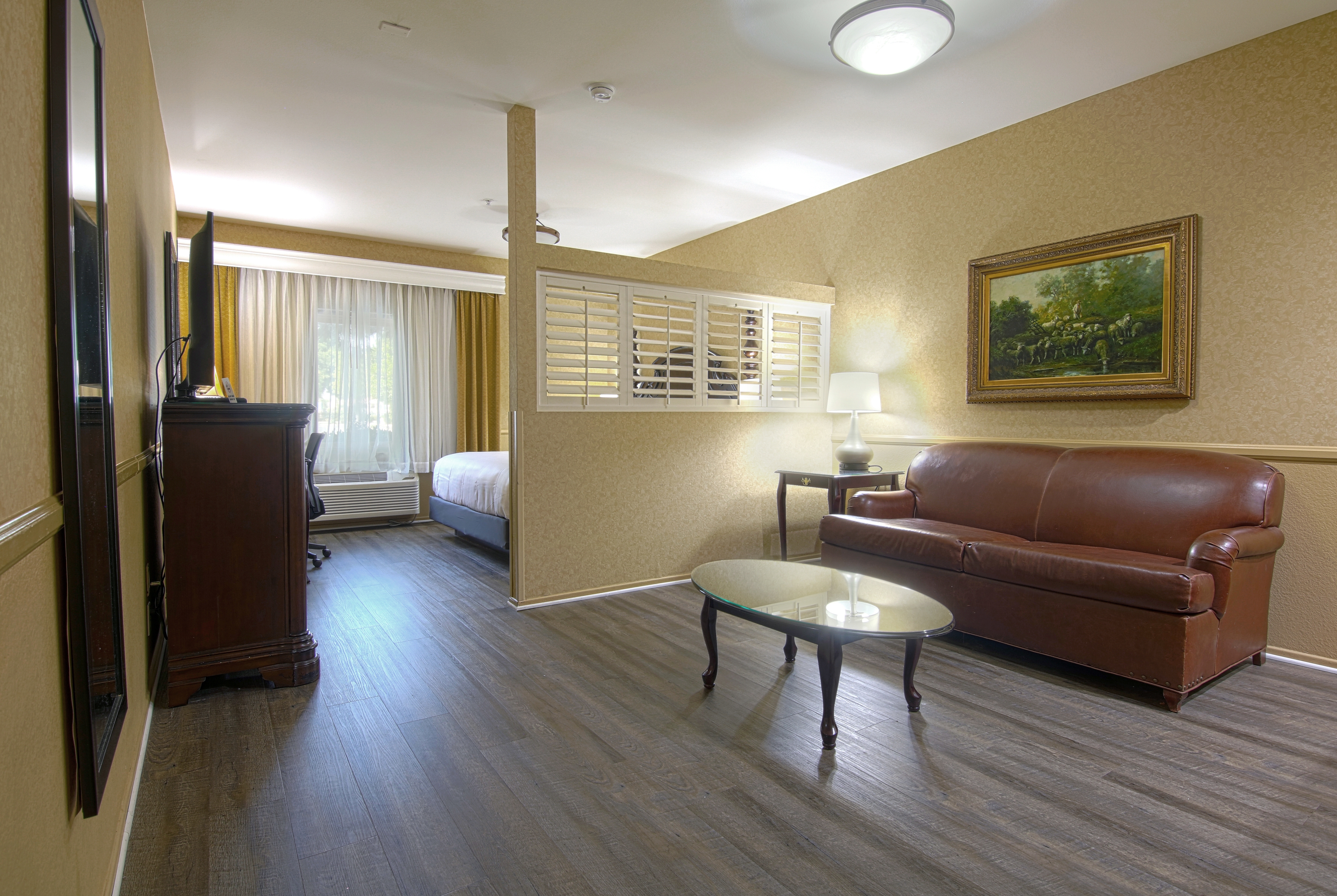 Guest room at the Azure Hotel & Suites, Trademark Collection by Wyndham in Ontario, California