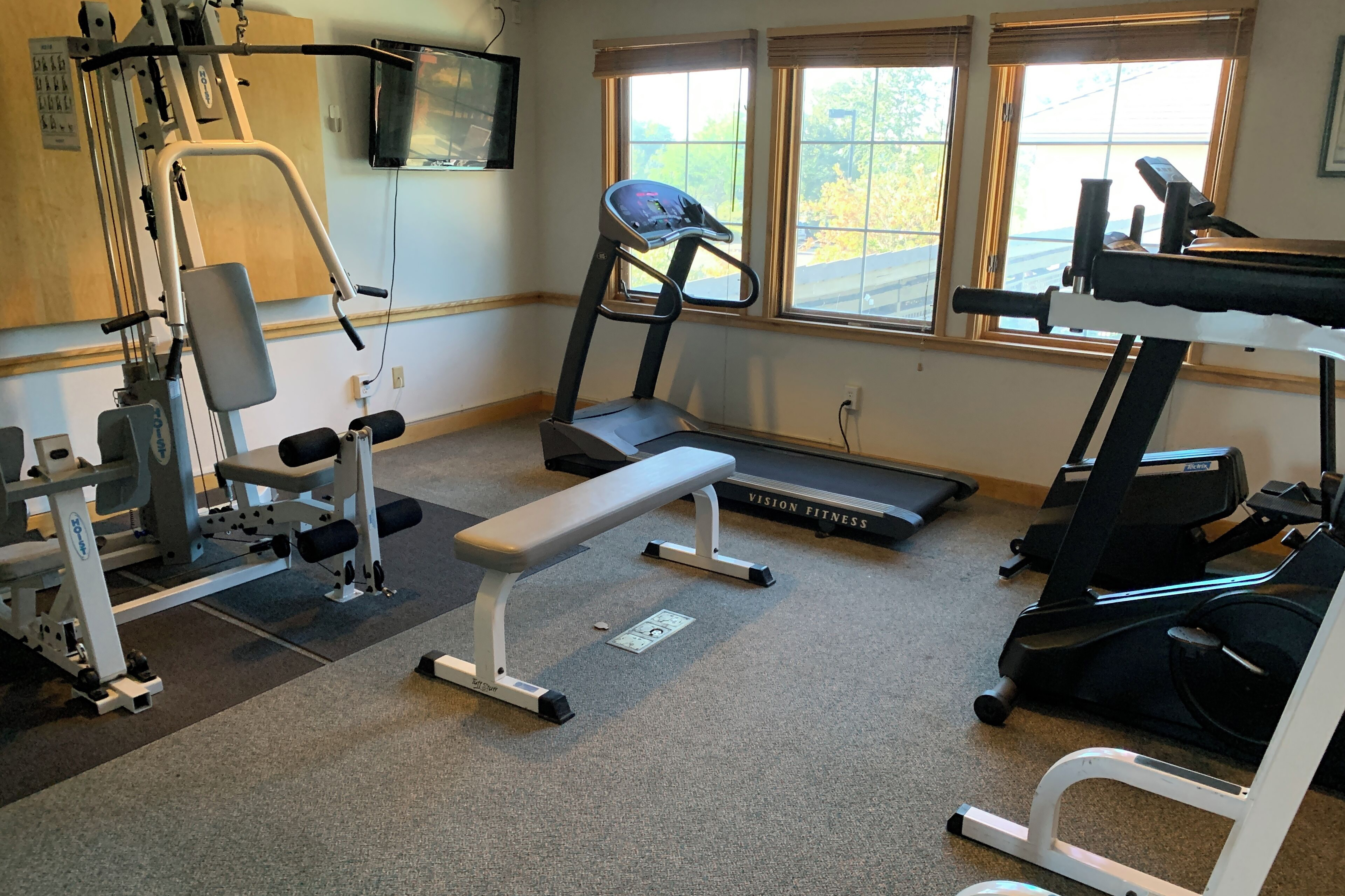 Fitness room at Rocklin Park Hotel, Trademark Collection by Wyndham in Rocklin, California