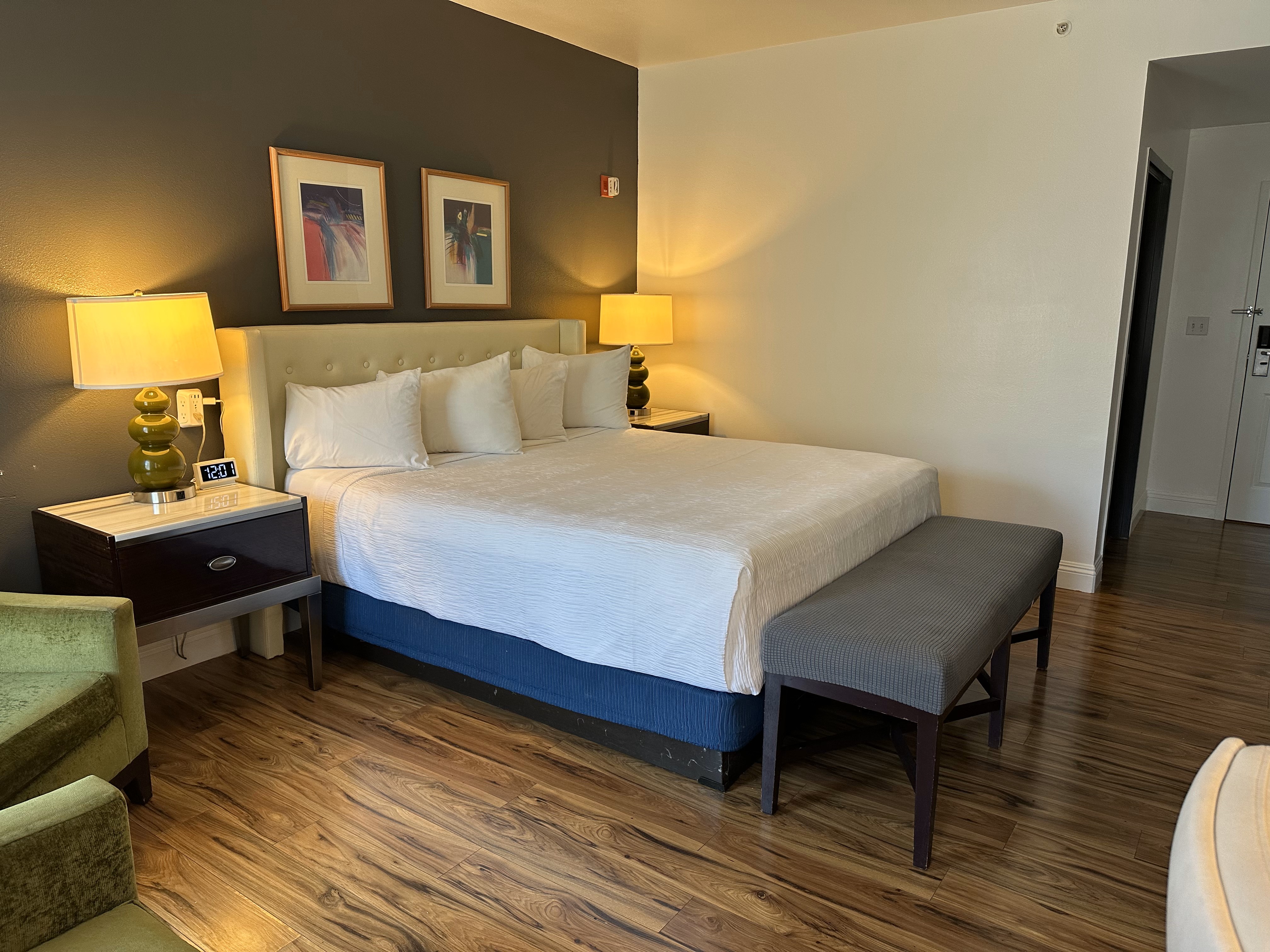 Guest room at the Rocklin Park Hotel, Trademark Collection by Wyndham in Rocklin, California