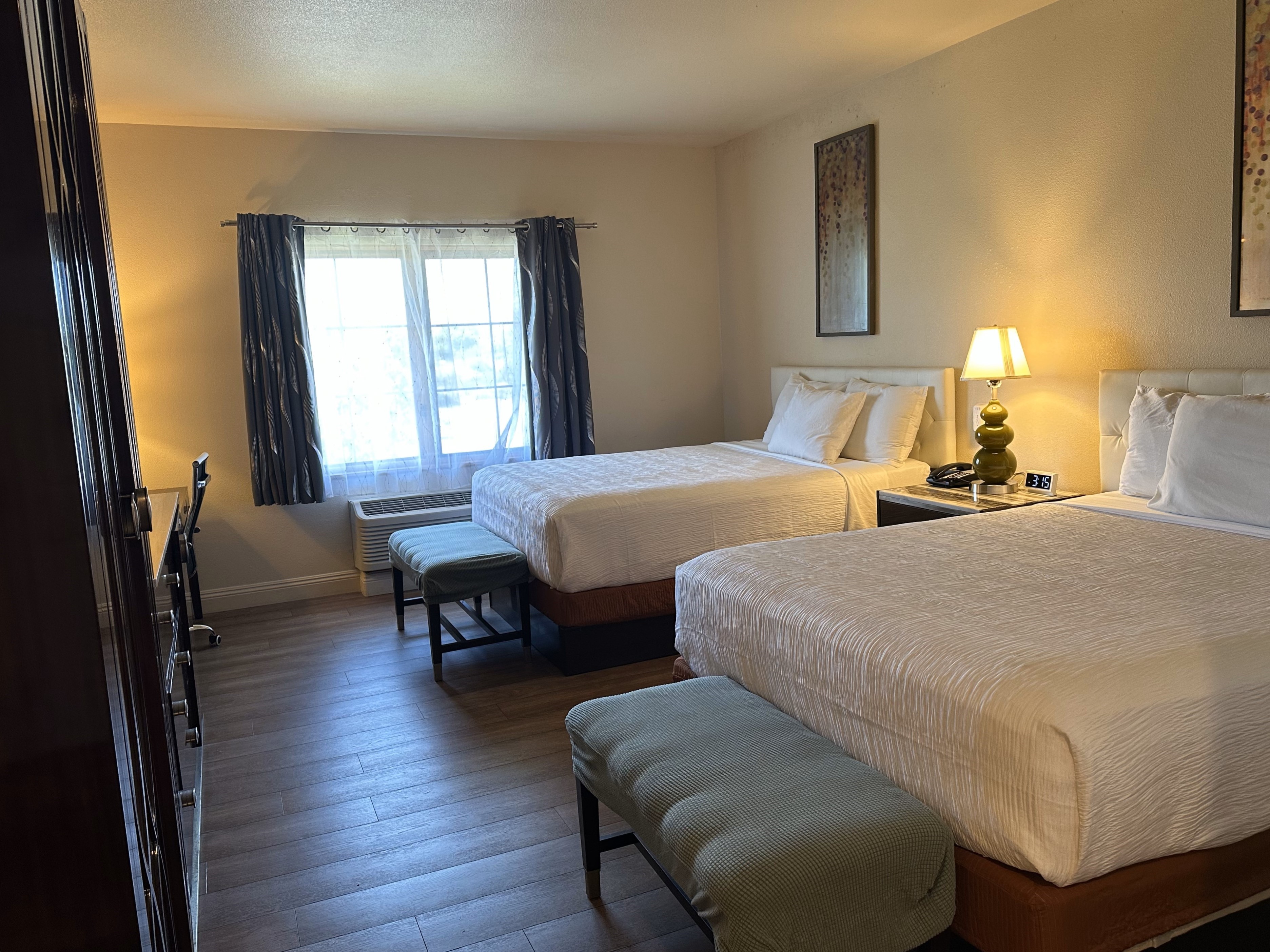 Guest room at the Rocklin Park Hotel, Trademark Collection by Wyndham in Rocklin, California