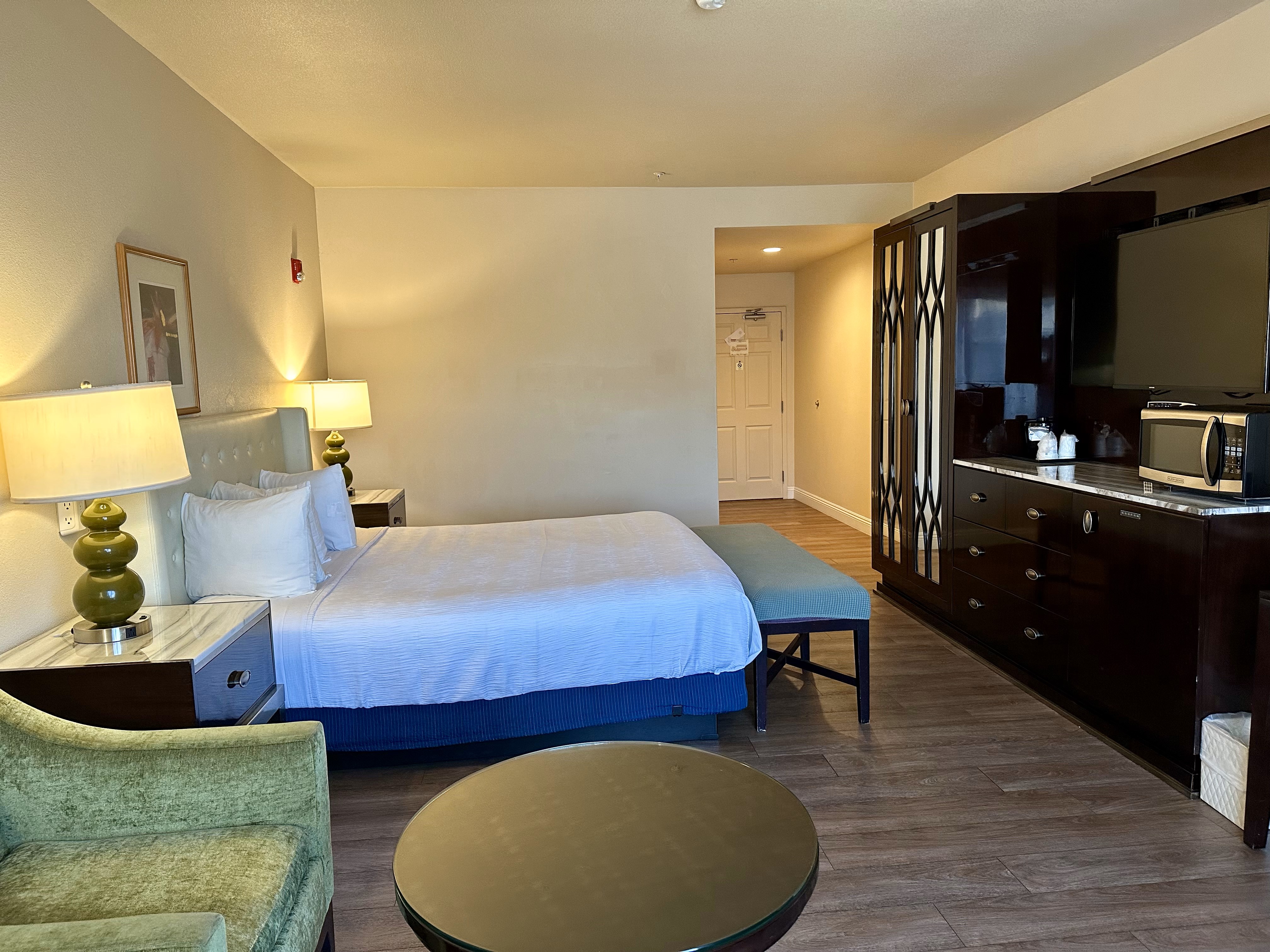 Guest room at the Rocklin Park Hotel, Trademark Collection by Wyndham in Rocklin, California