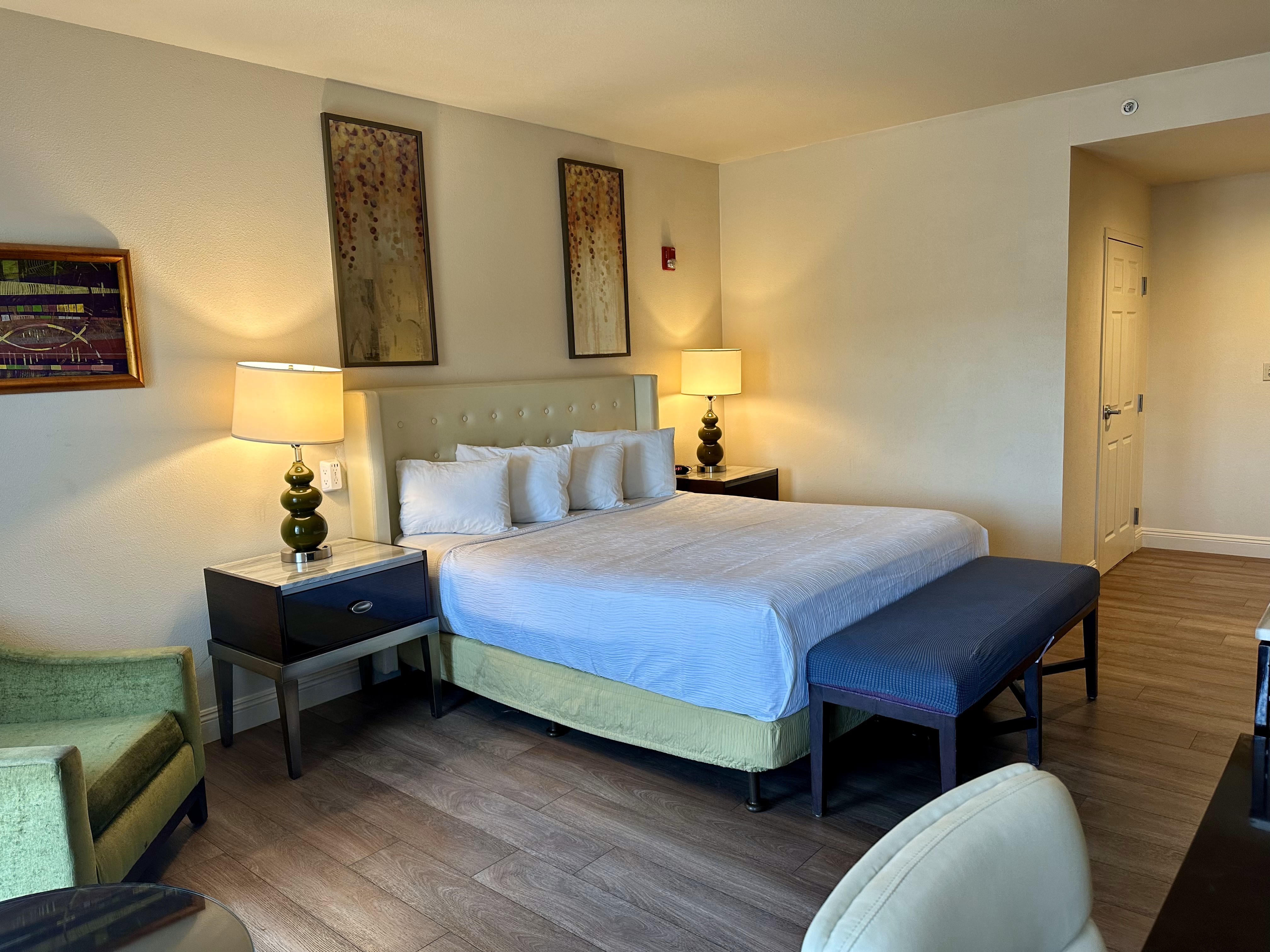 Guest room at the Rocklin Park Hotel, Trademark Collection by Wyndham in Rocklin, California