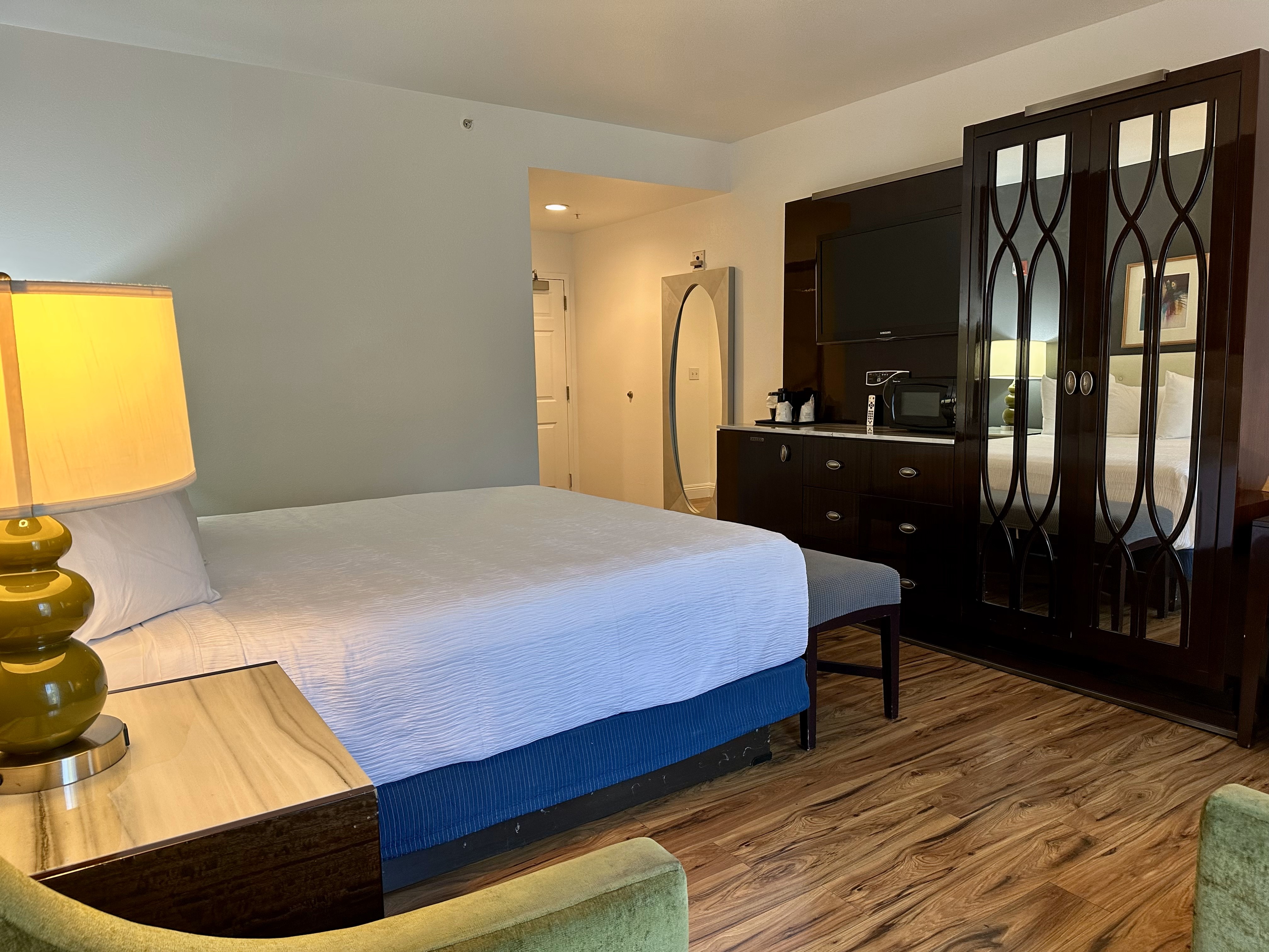 Guest room at the Rocklin Park Hotel, Trademark Collection by Wyndham in Rocklin, California