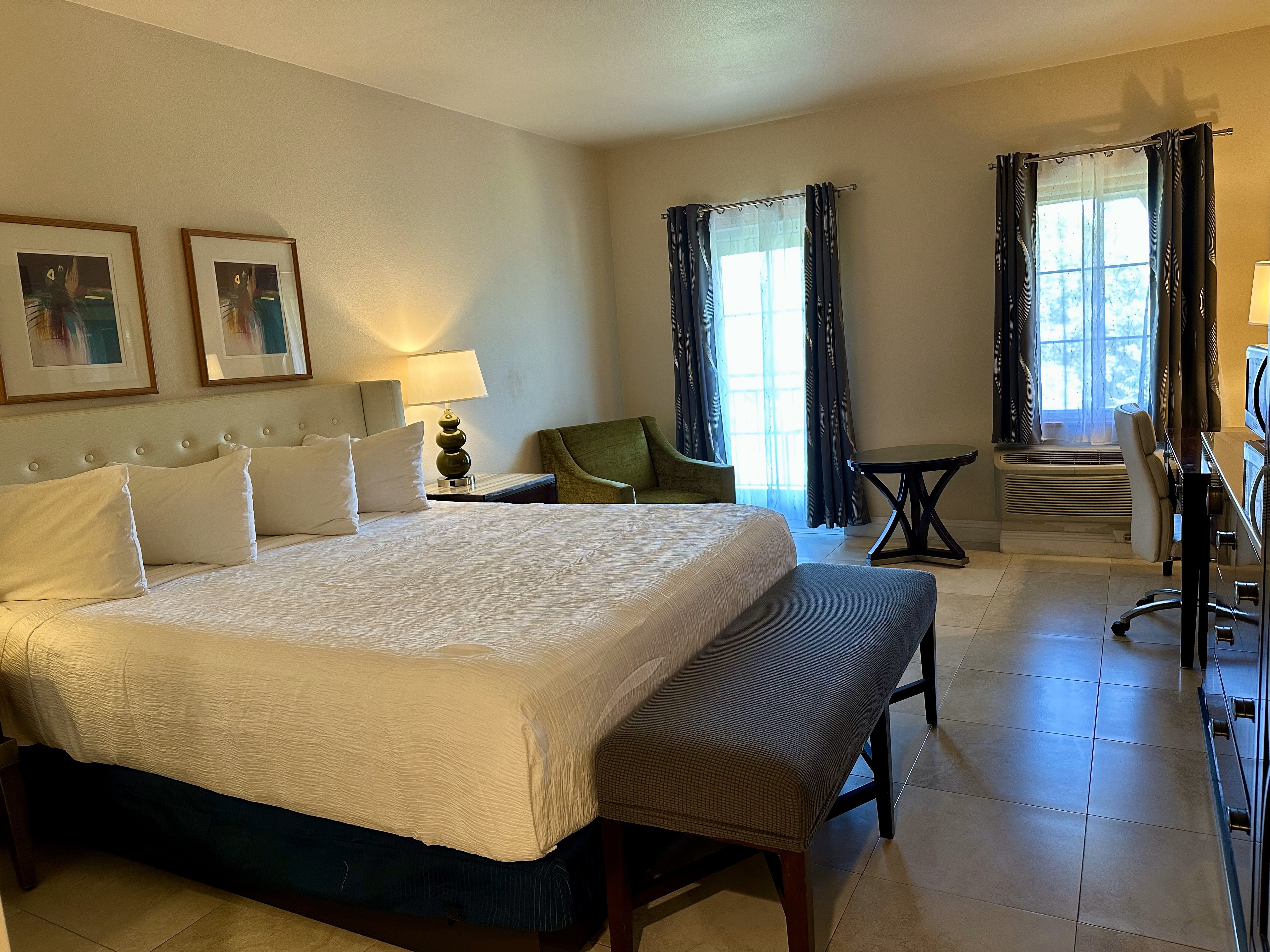 Guest room at the Rocklin Park Hotel, Trademark Collection by Wyndham in Rocklin, California