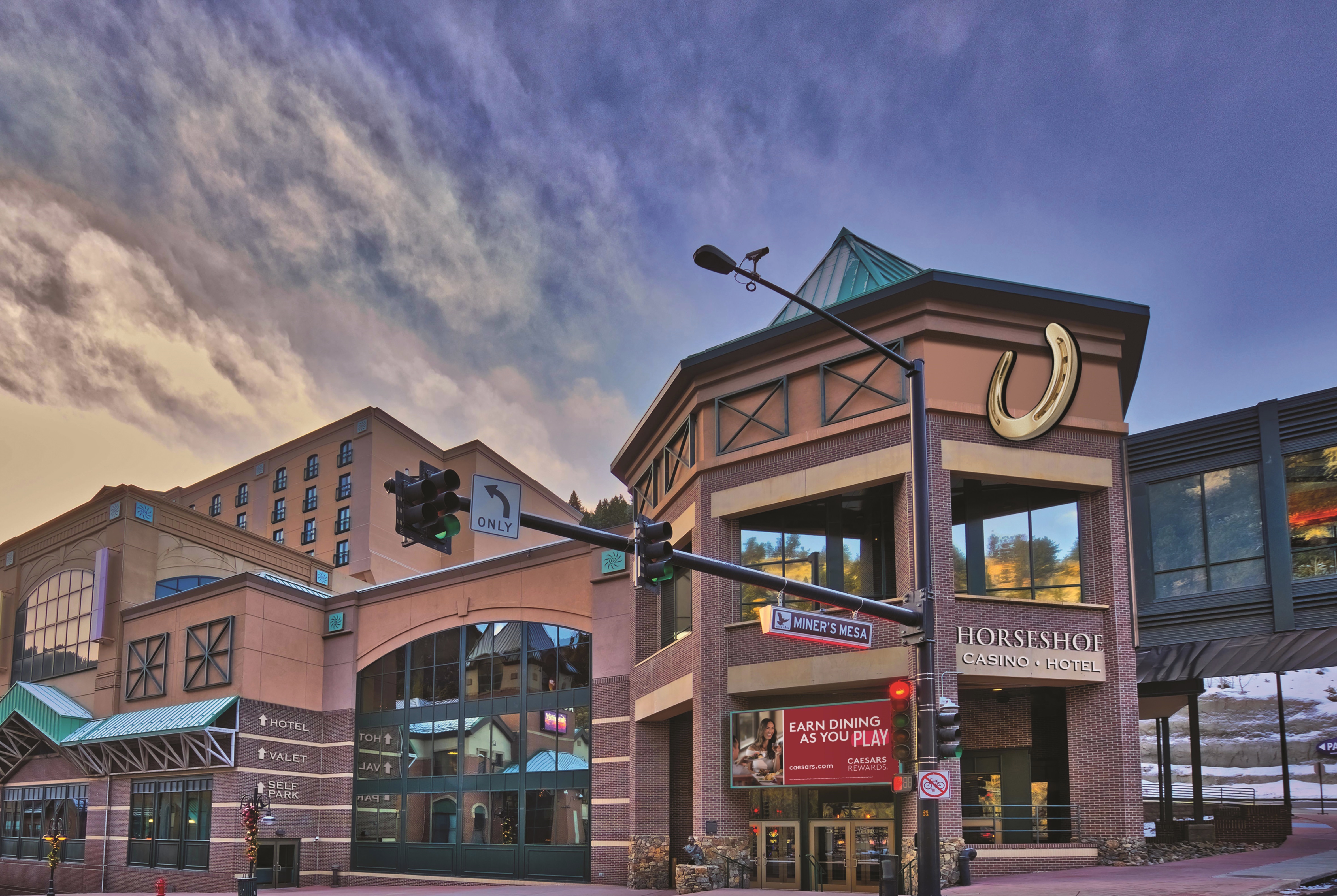 Exterior of Horseshoe Black Hawk, Trademark Collection by Wyndham hotel in Black Hawk, Colorado