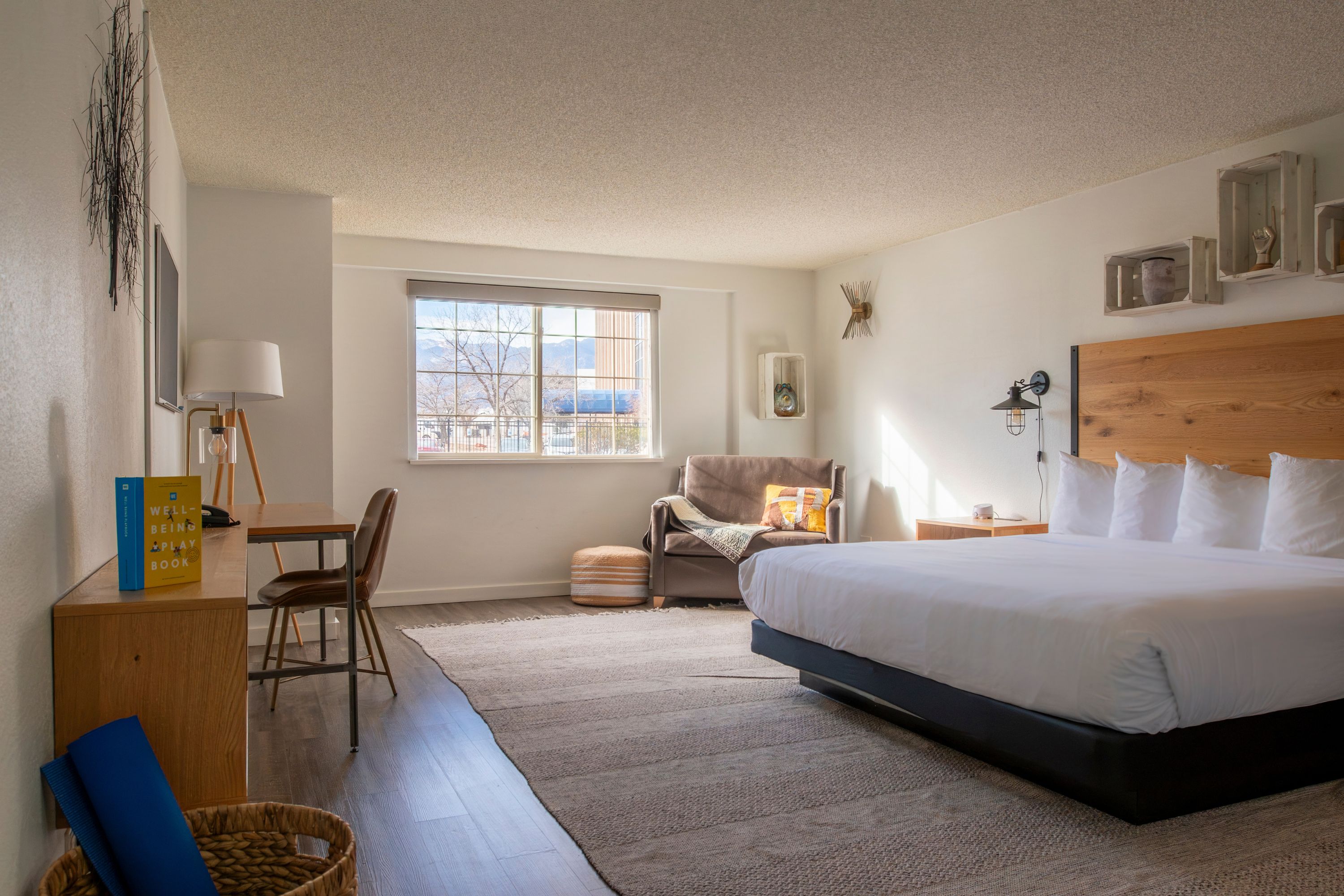 Guest room at the SCP WildFree Colorado Springs, Trademark by Wyndham in Colorado Springs, Colorado